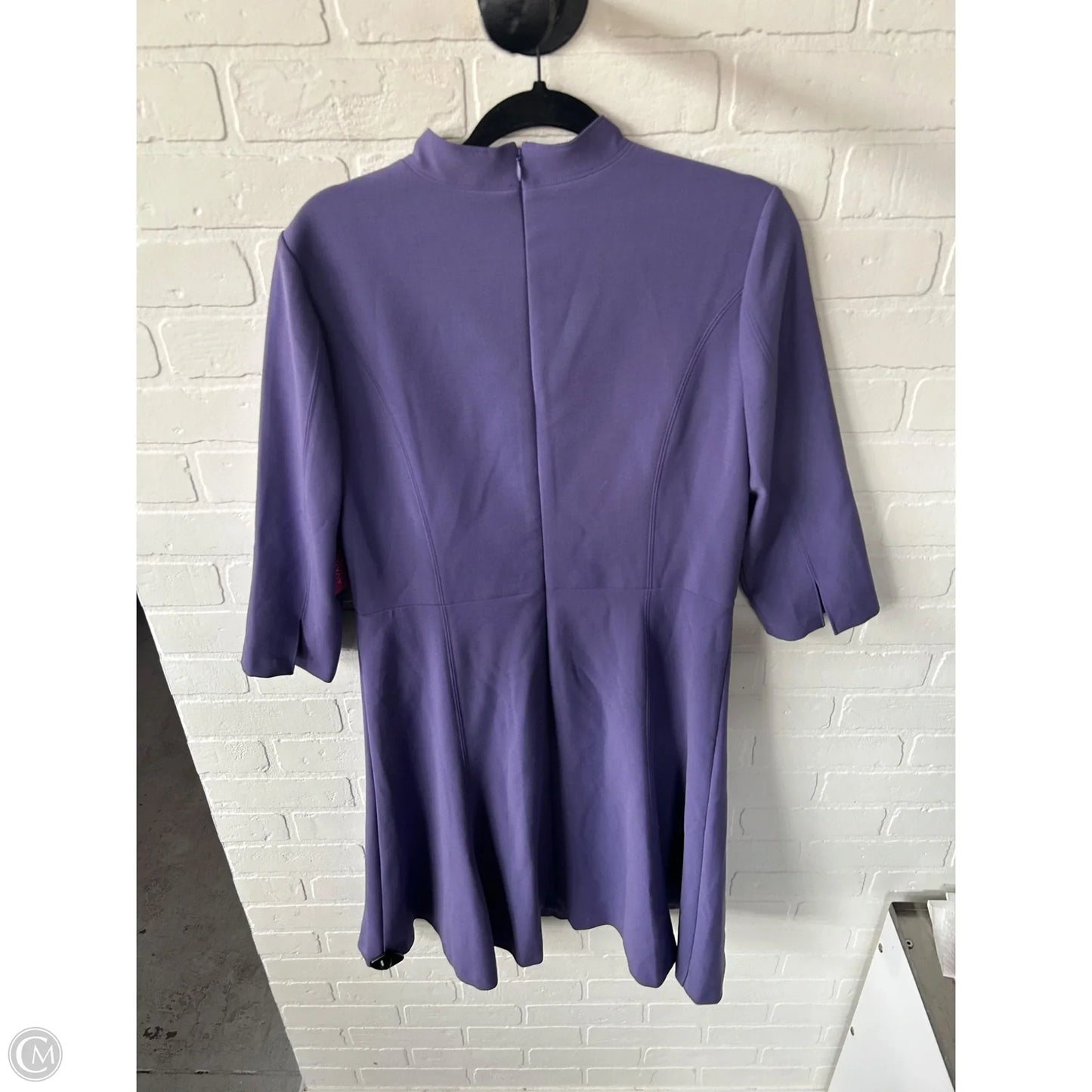 Dress Work By White House Black Market In Purple, Size: L