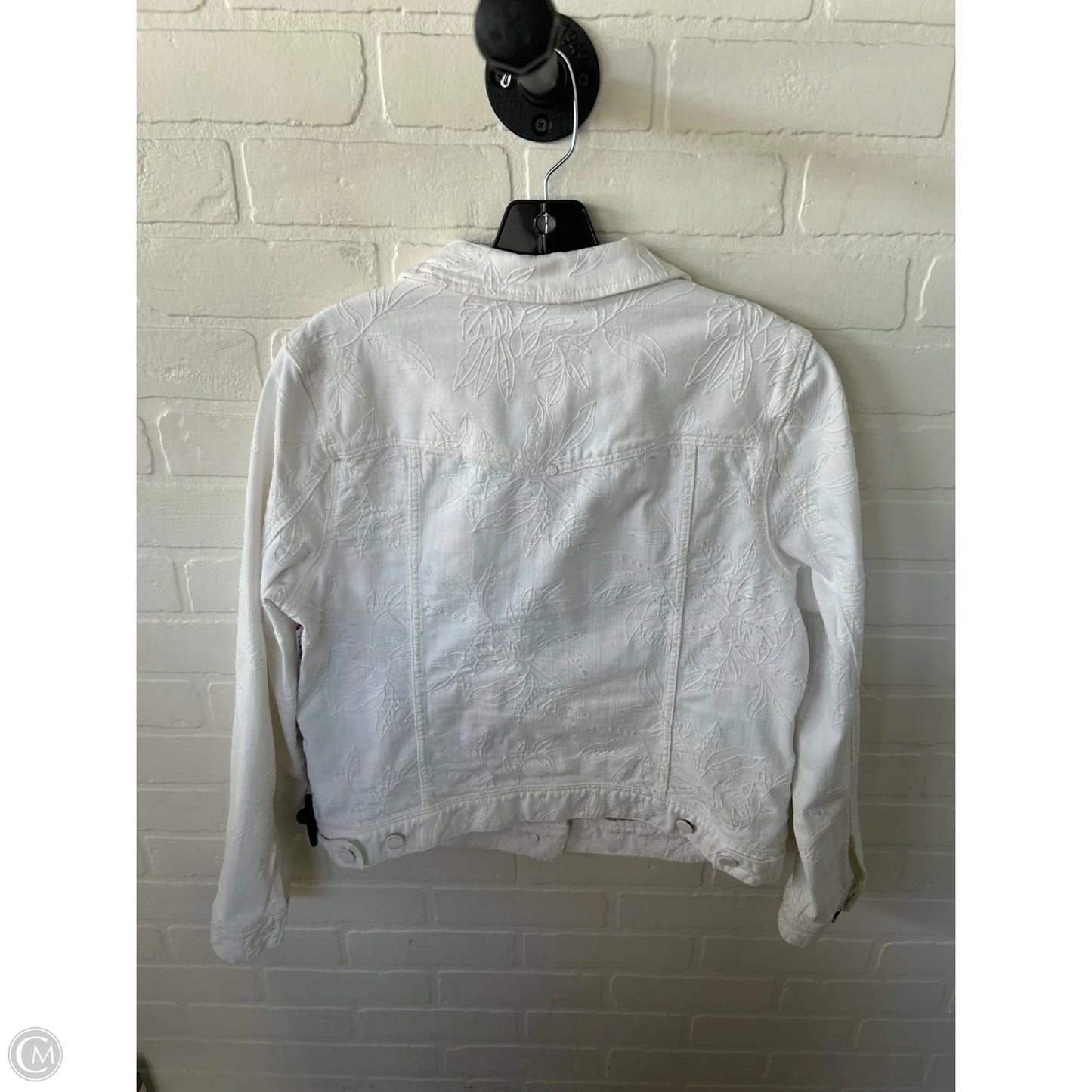 Jacket Denim By Liverpool In White, Size: L