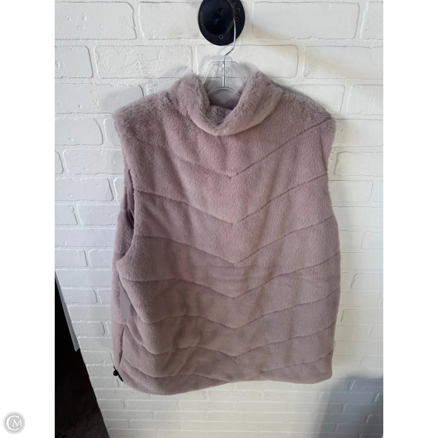 Vest Faux Fur & Sherpa By Maurices In Pink, Size: 2x