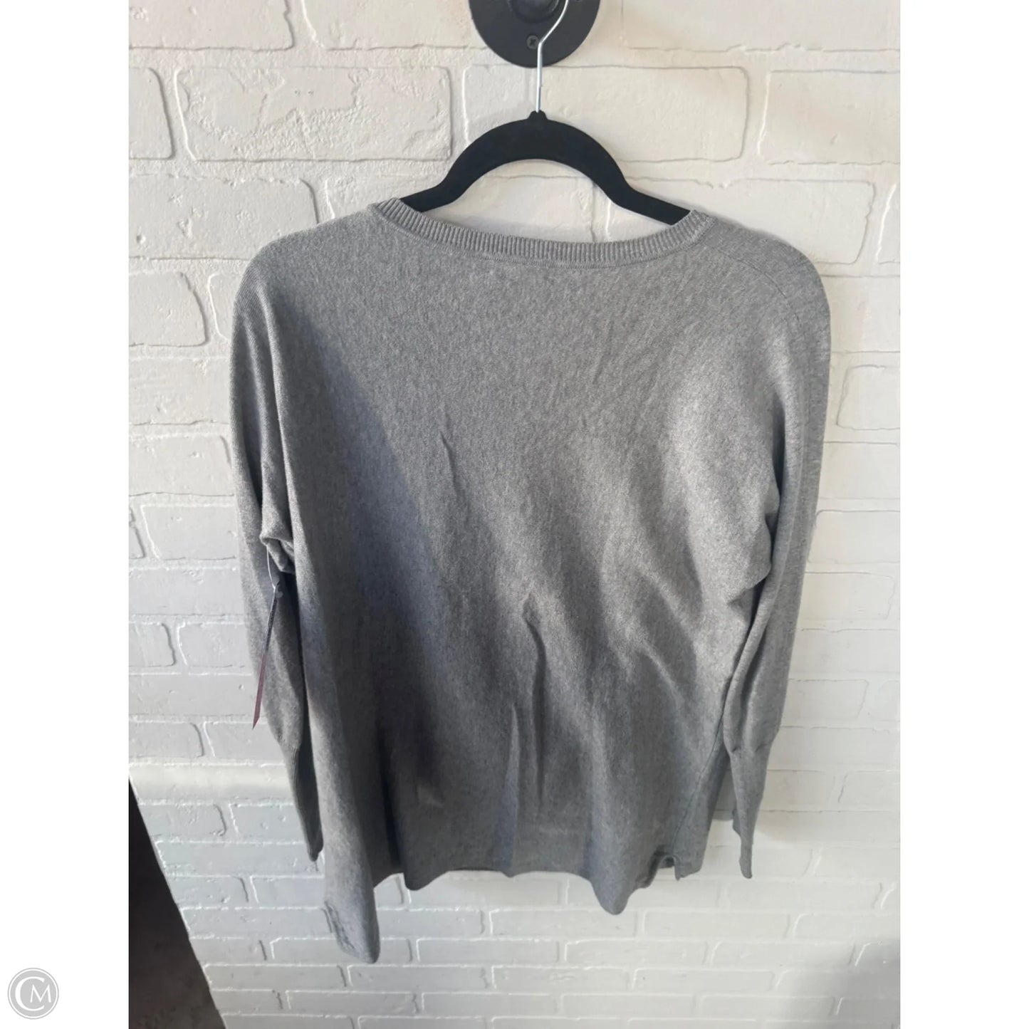 Sweater By Garnet Hill In Grey, Size: S