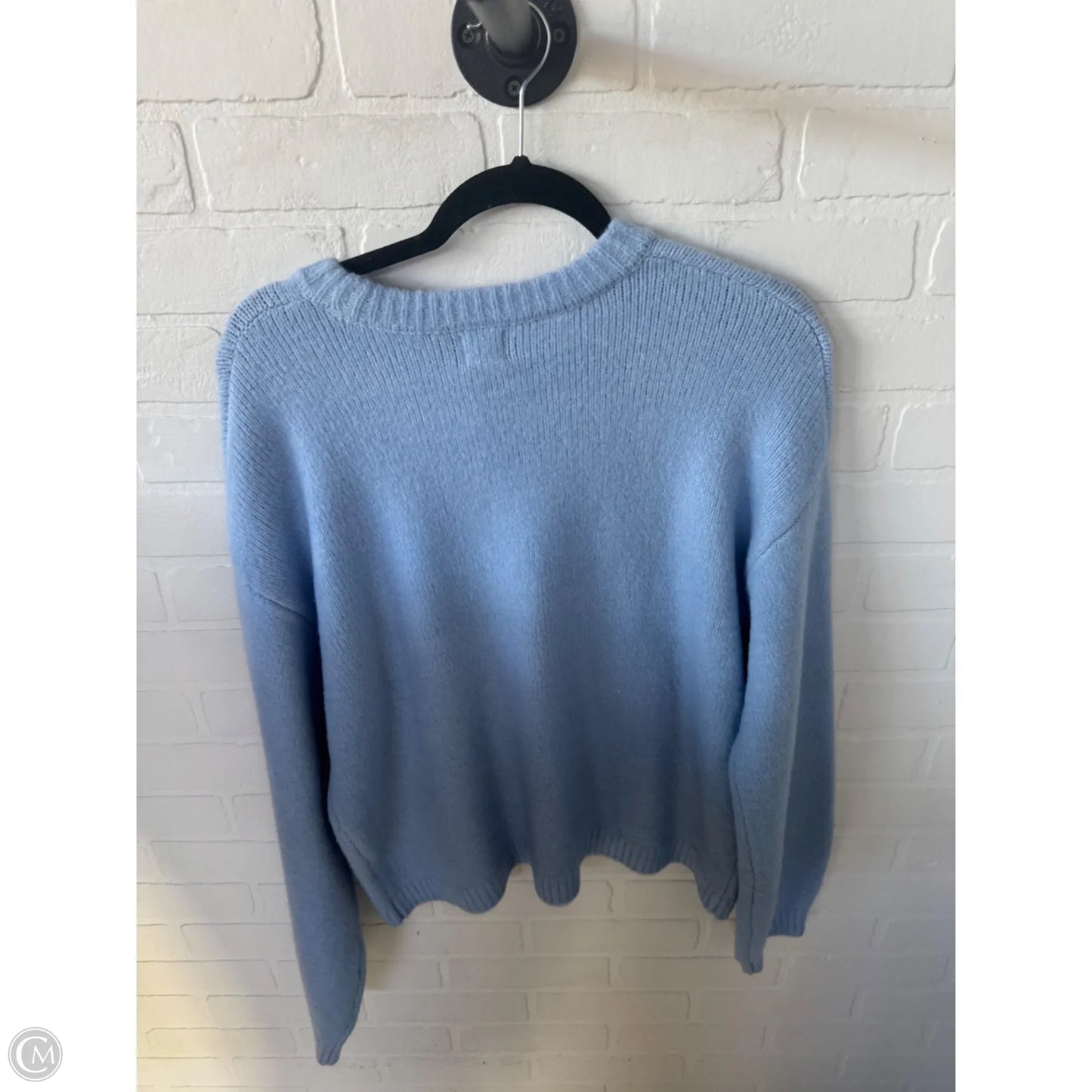 Sweater By A New Day In Blue & White, Size: L