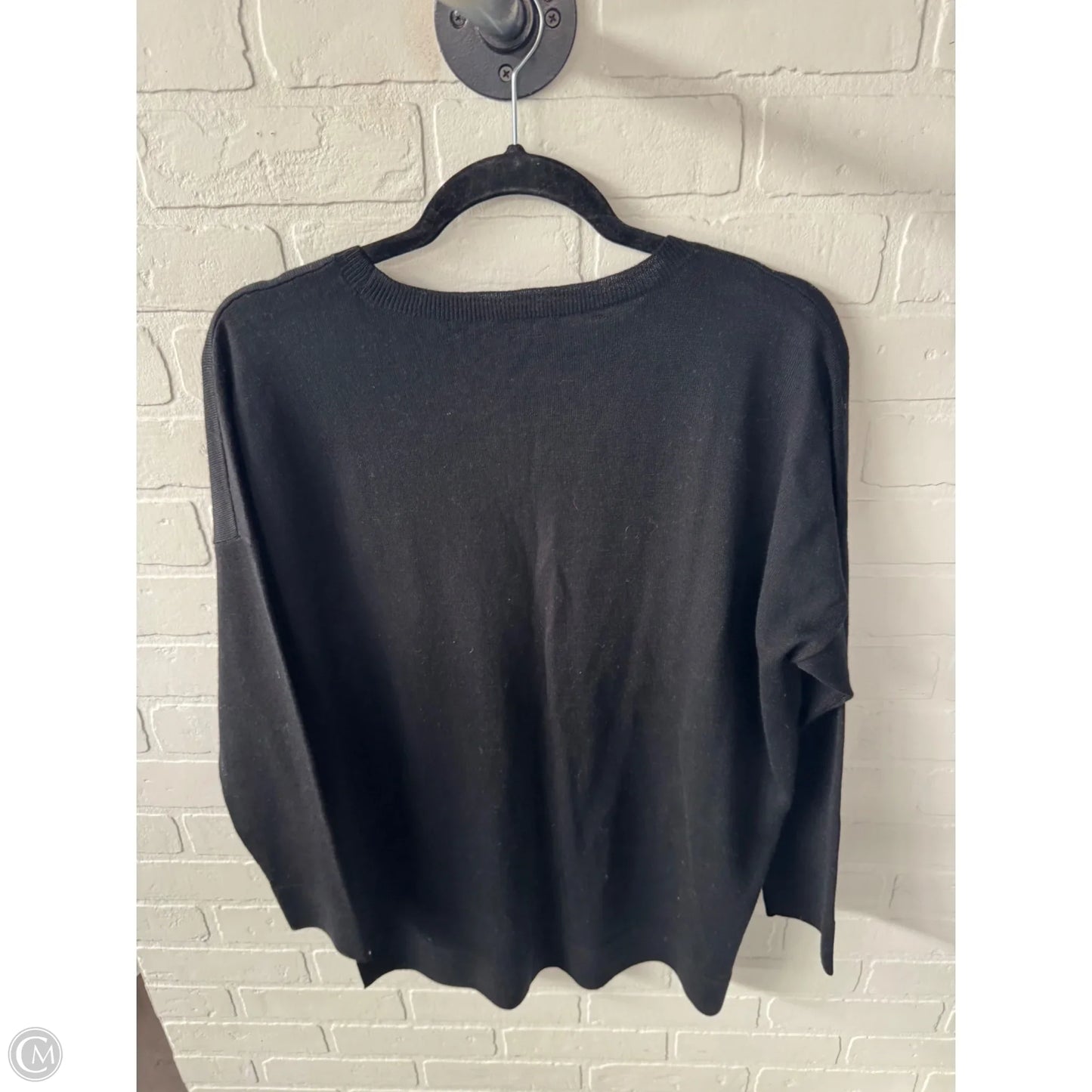 Sweater By Eileen Fisher In Black, Size: M