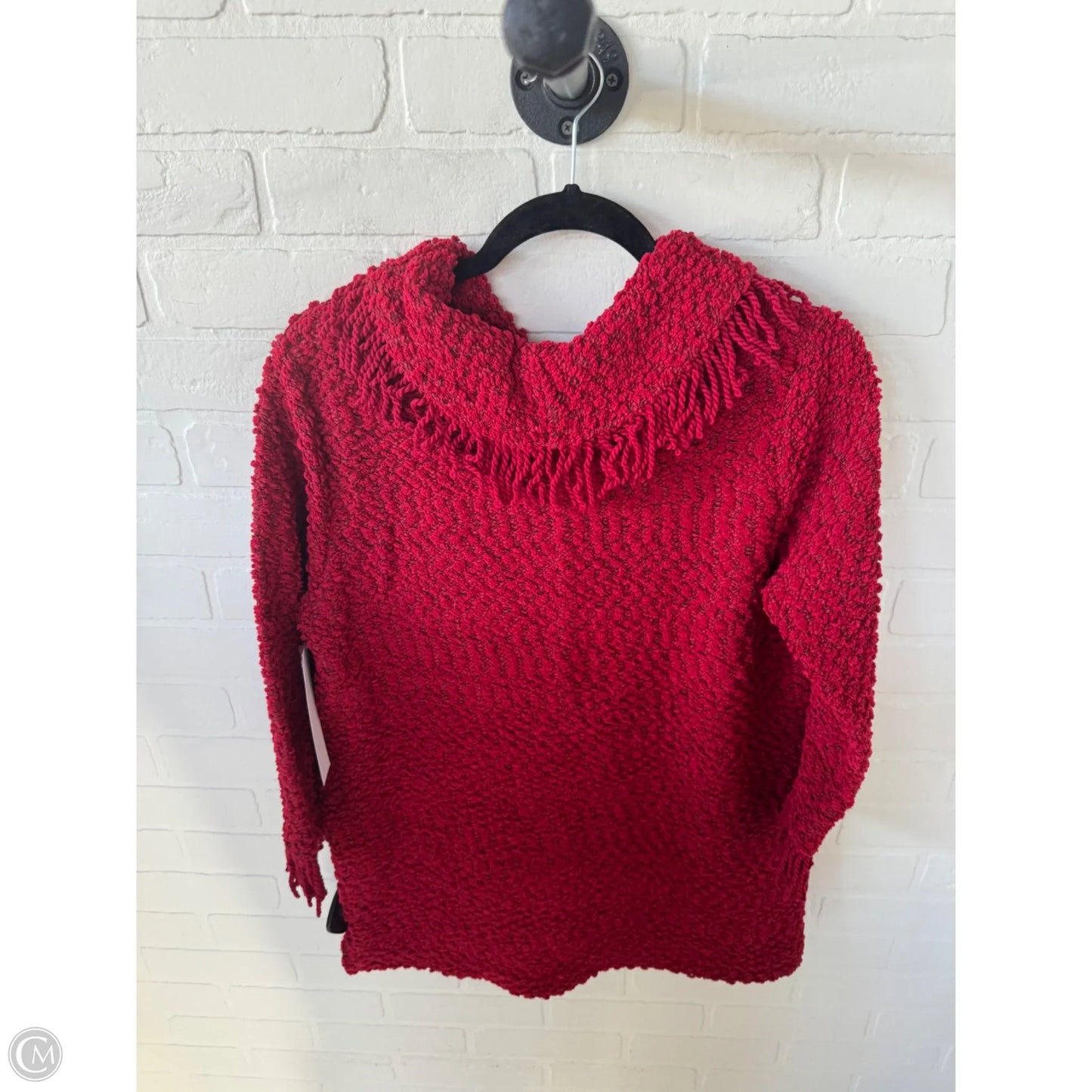Sweater By Ali Miles In Red, Size: M