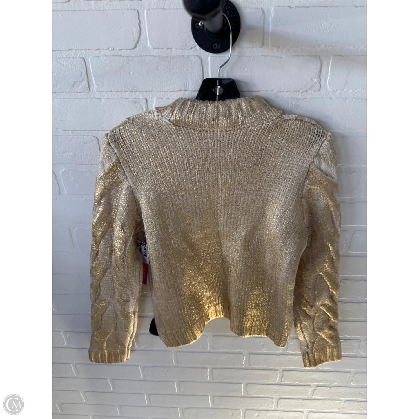 Sweater By Mng In Gold, Size: M