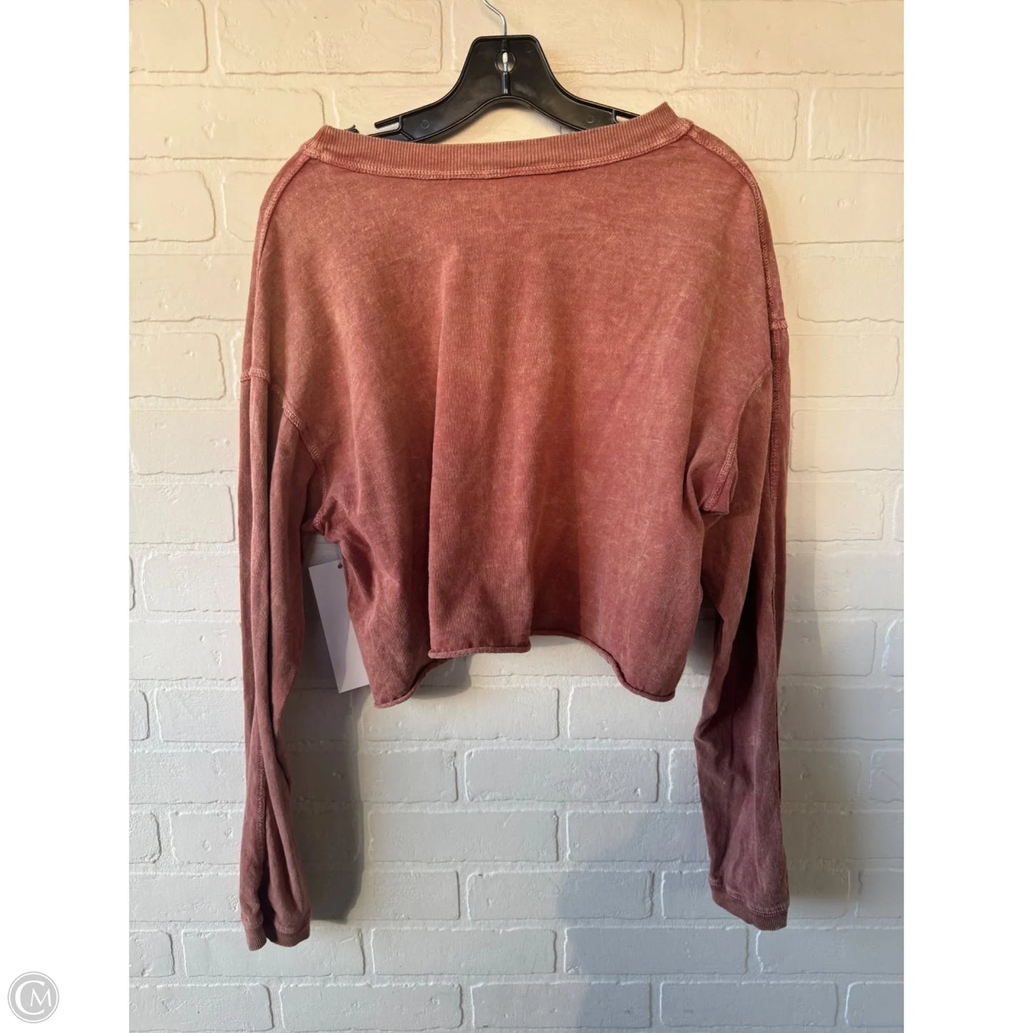 Top Long Sleeve By As Revival In Orange, Size: Xl