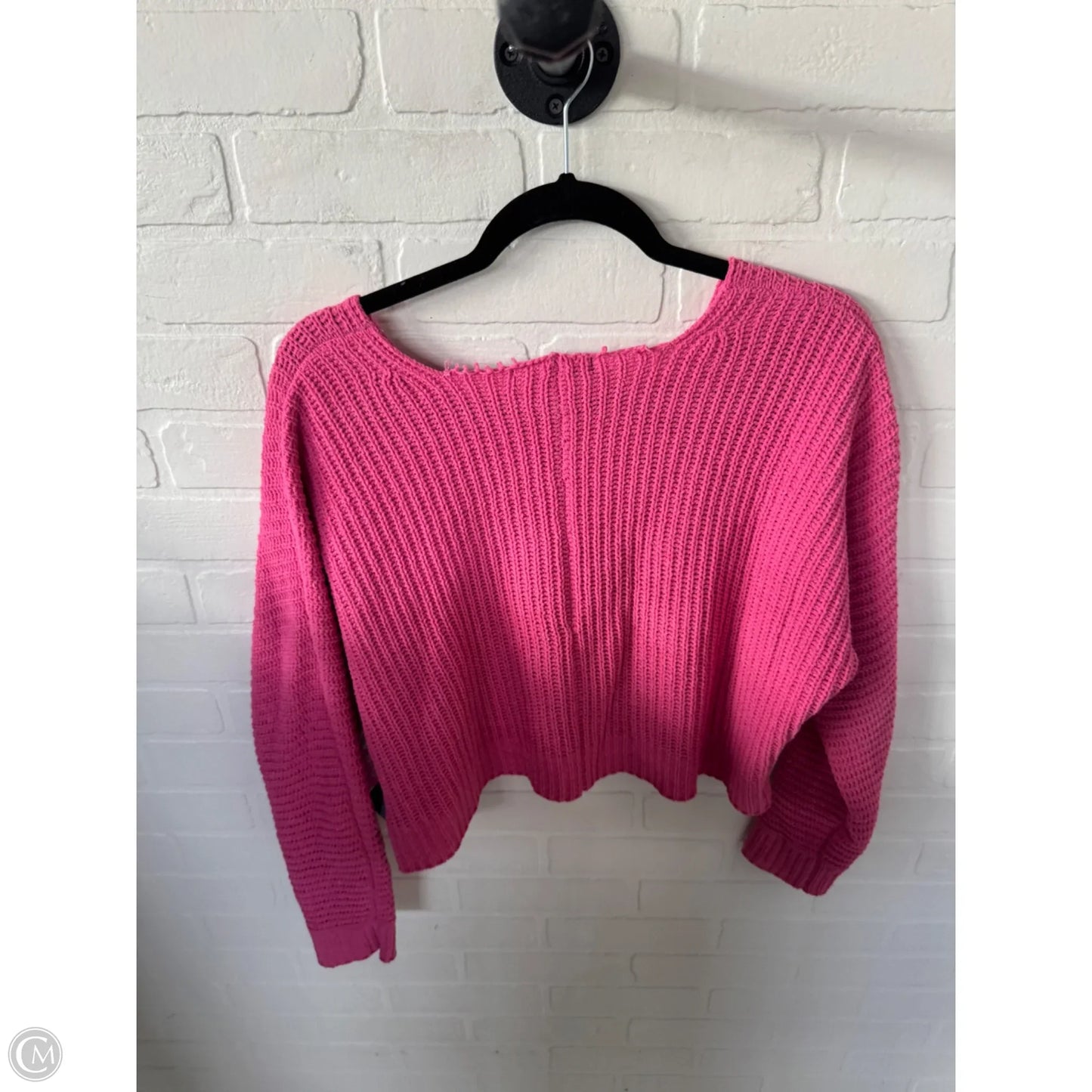 Sweater By Moon And Madison In Pink, Size: M