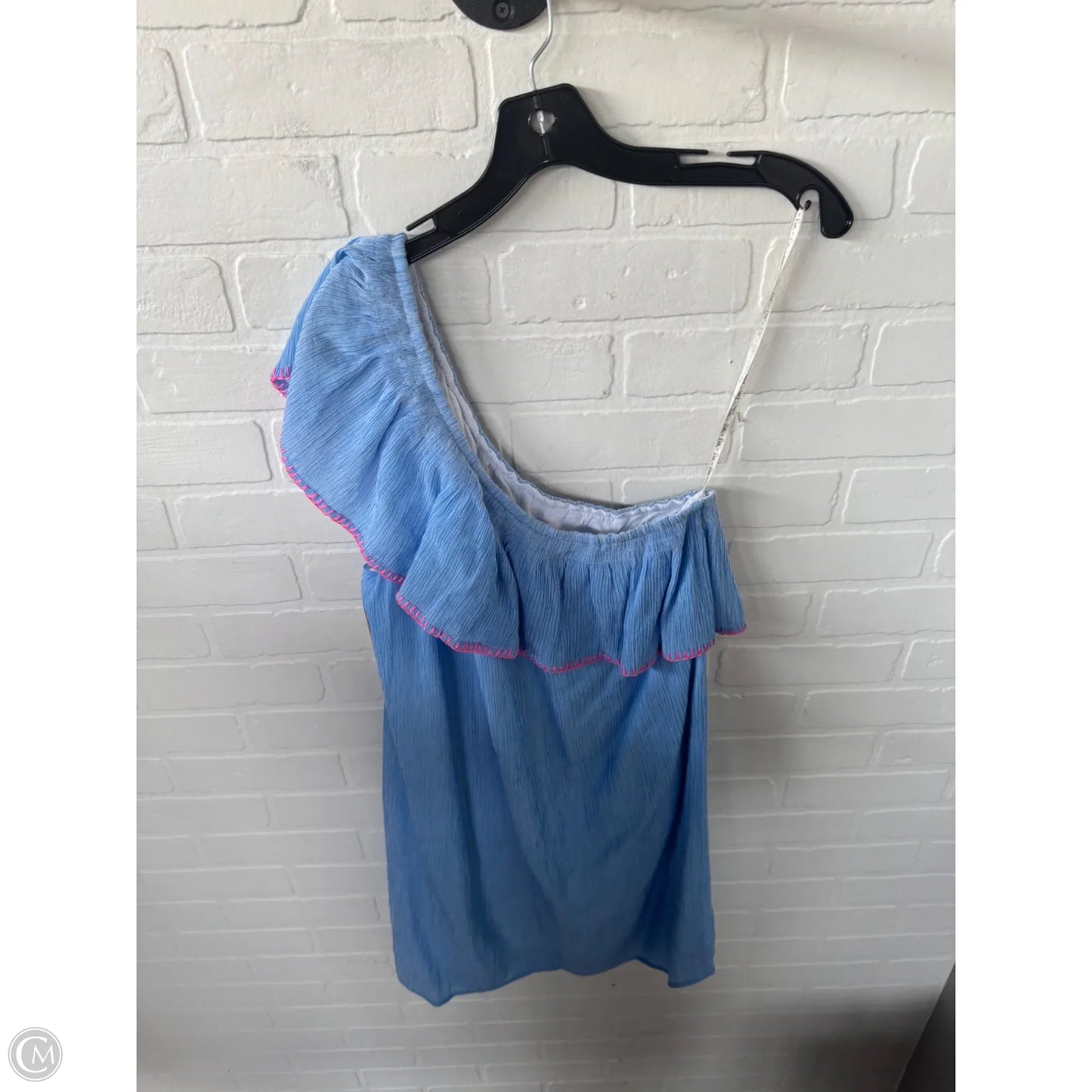 Dress Designer By Lilly Pulitzer In Blue & Pink, Size: L