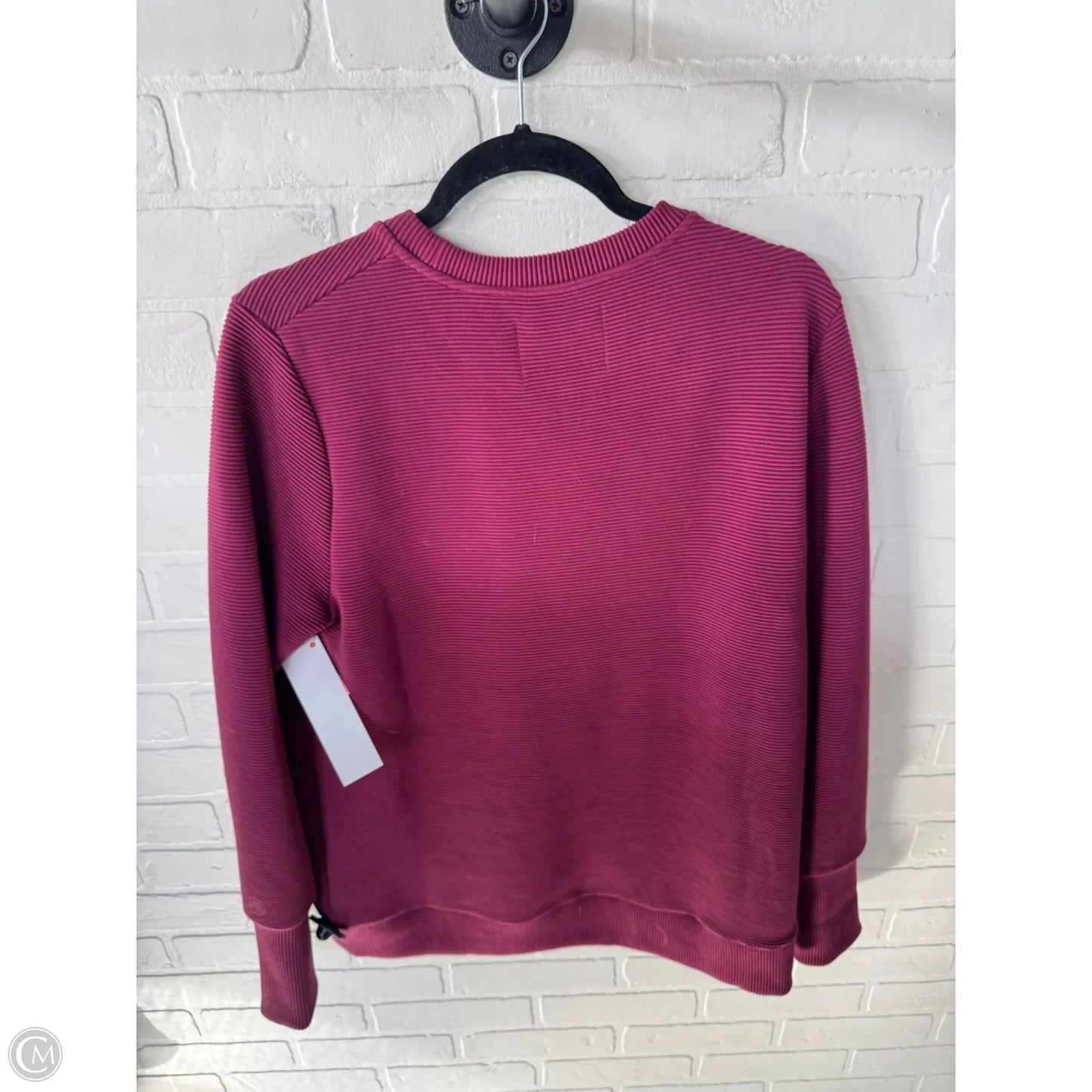 Sweatshirt Crewneck By Cmb In Red, Size: S