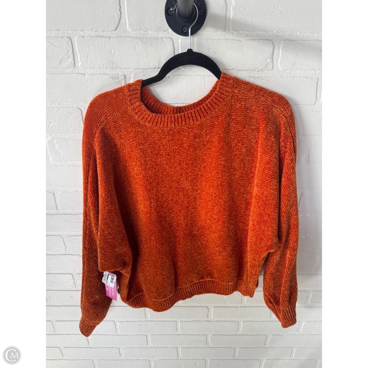 Sweater By Double Zero In Orange, Size: L