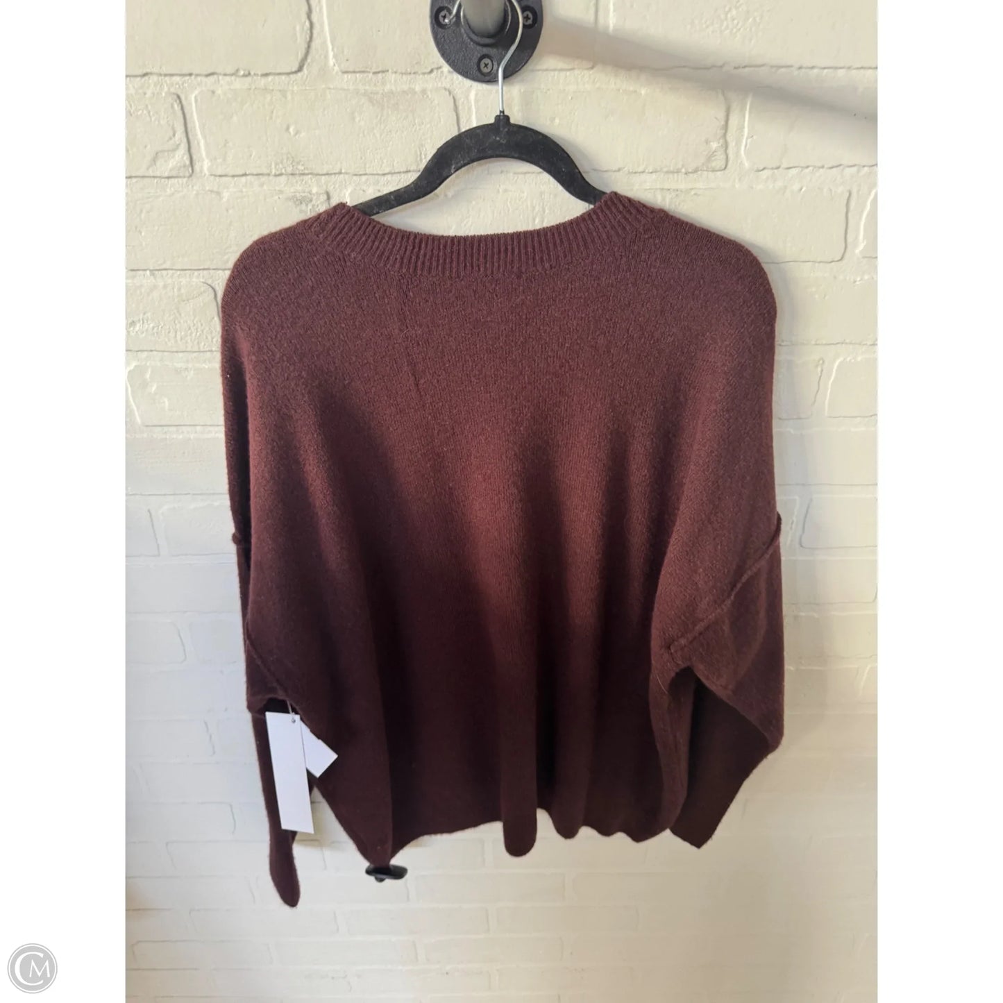 Sweater By Vince Camuto In Brown, Size: Xl