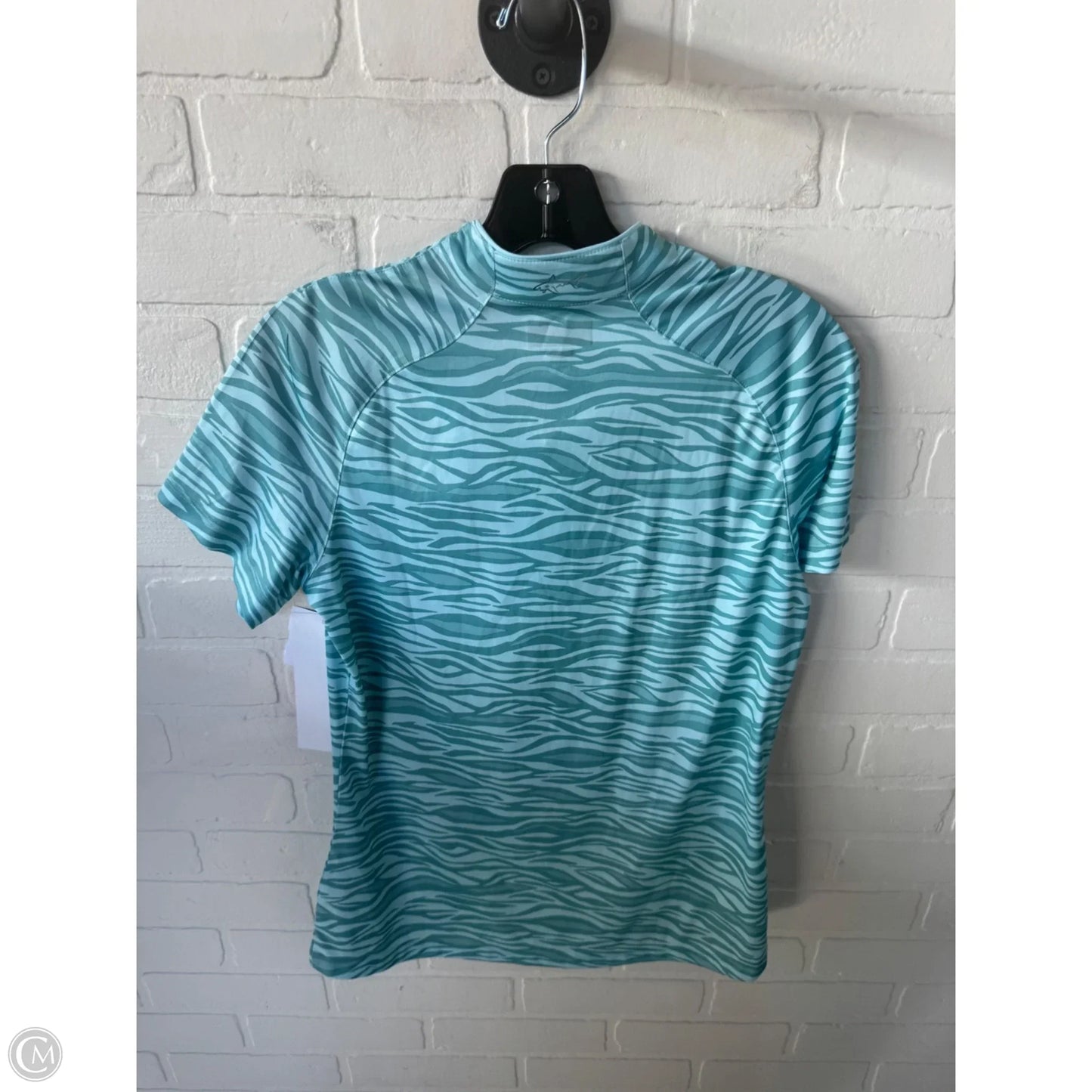 Athletic Top Short Sleeve By Greg Norman In Green, Size: M