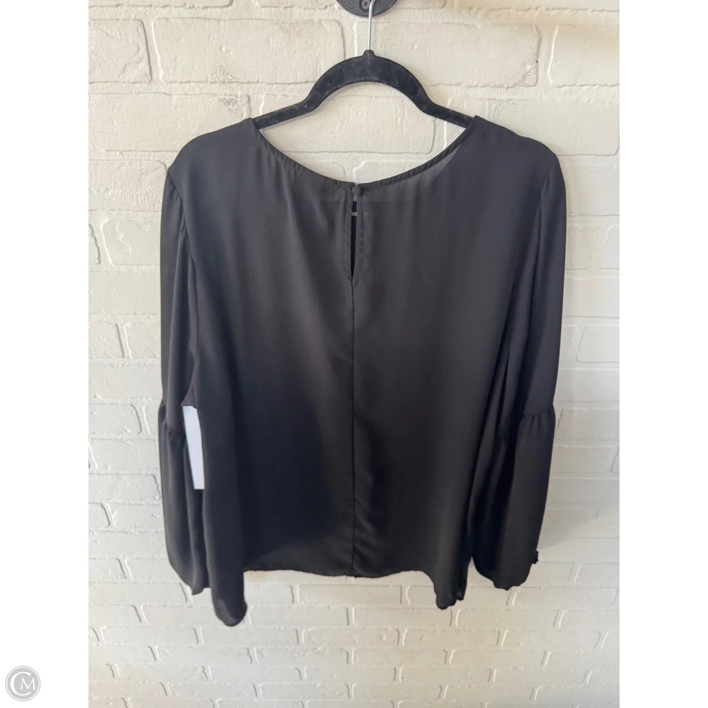 Blouse Long Sleeve By Torrid In Black, Size: 2x