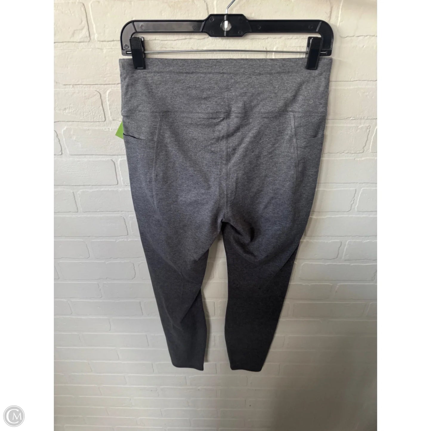 Athletic Leggings By Jockey In Grey, Size: 8