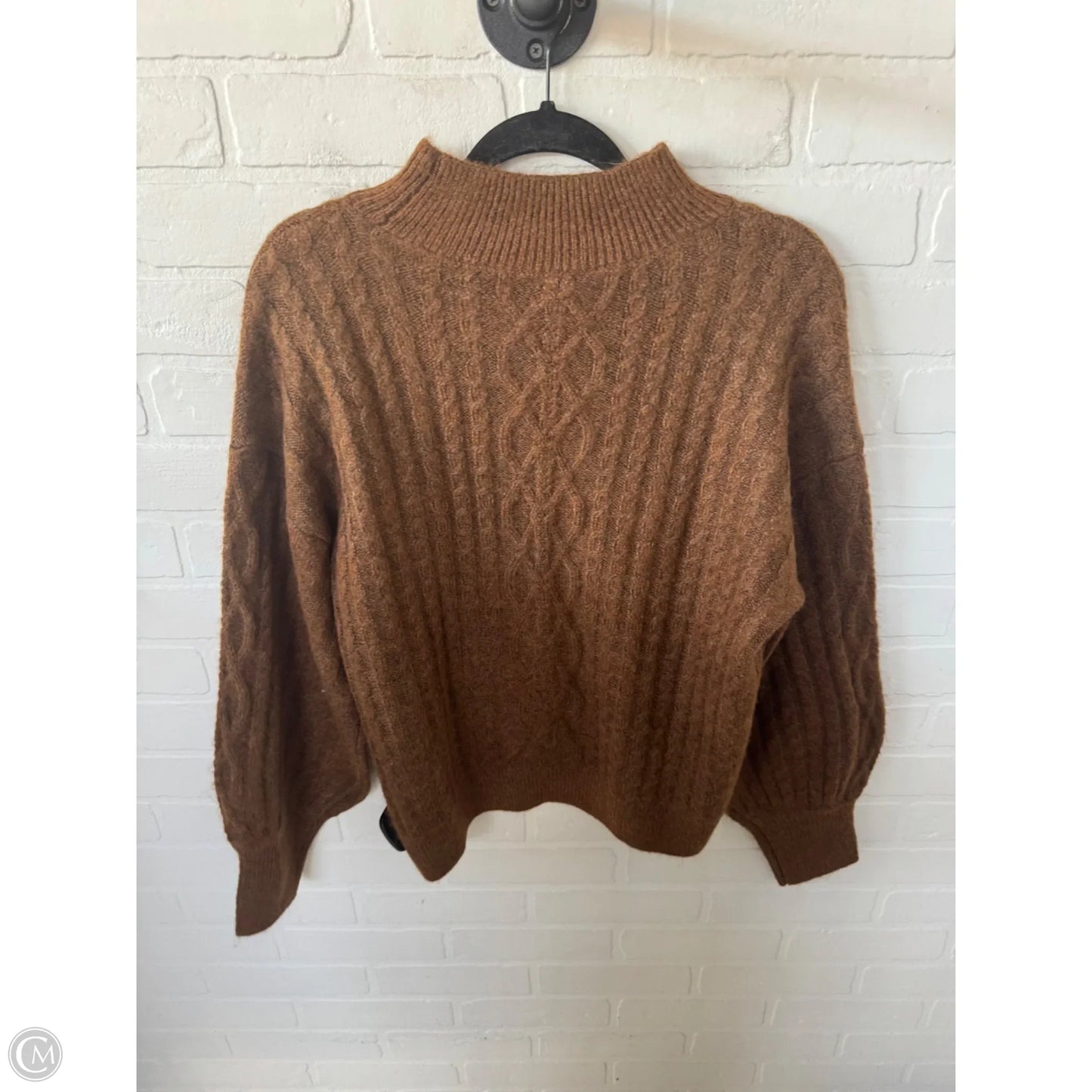 Sweater By Vince Camuto In Brown, Size: M