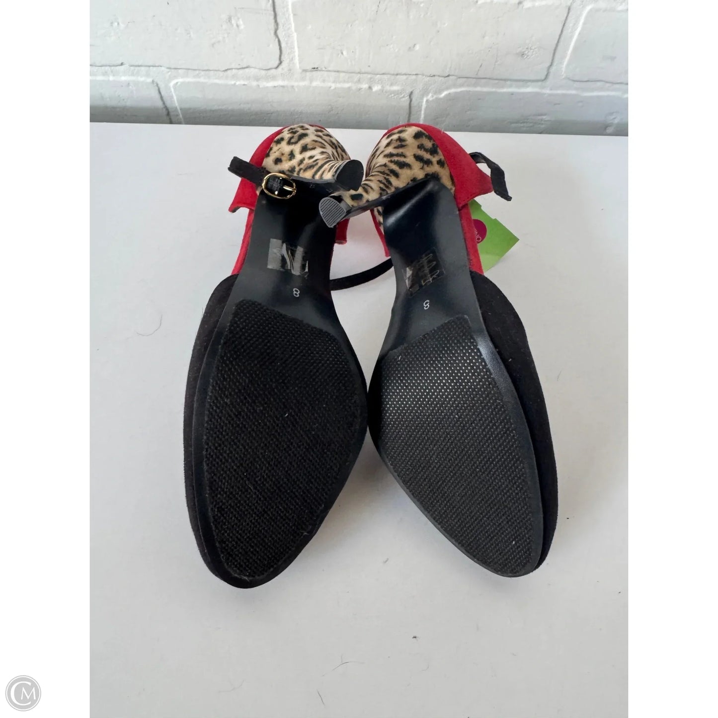 Shoes Heels Stiletto By Call It Spring In Black & Red, Size: 8