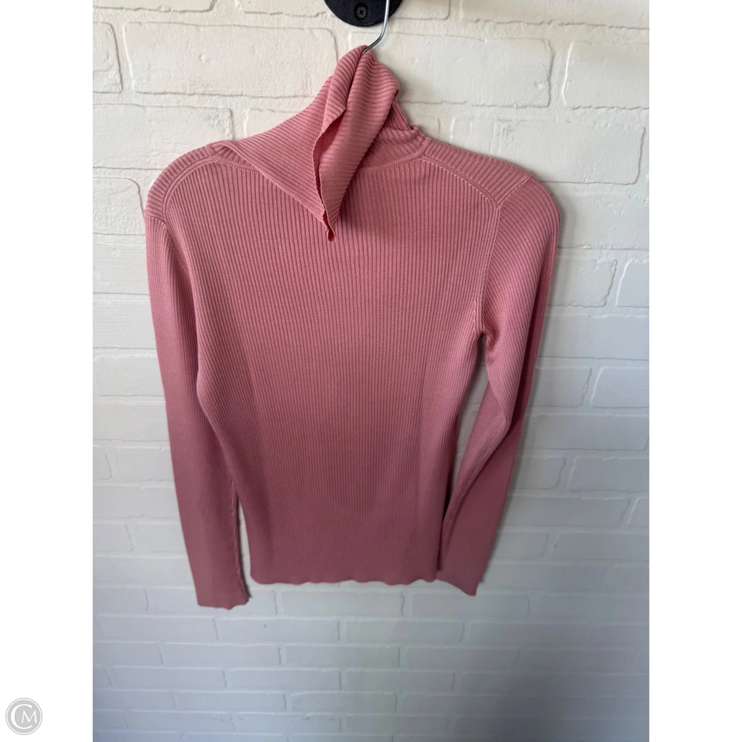 Top Long Sleeve By Loft In Pink, Size: S