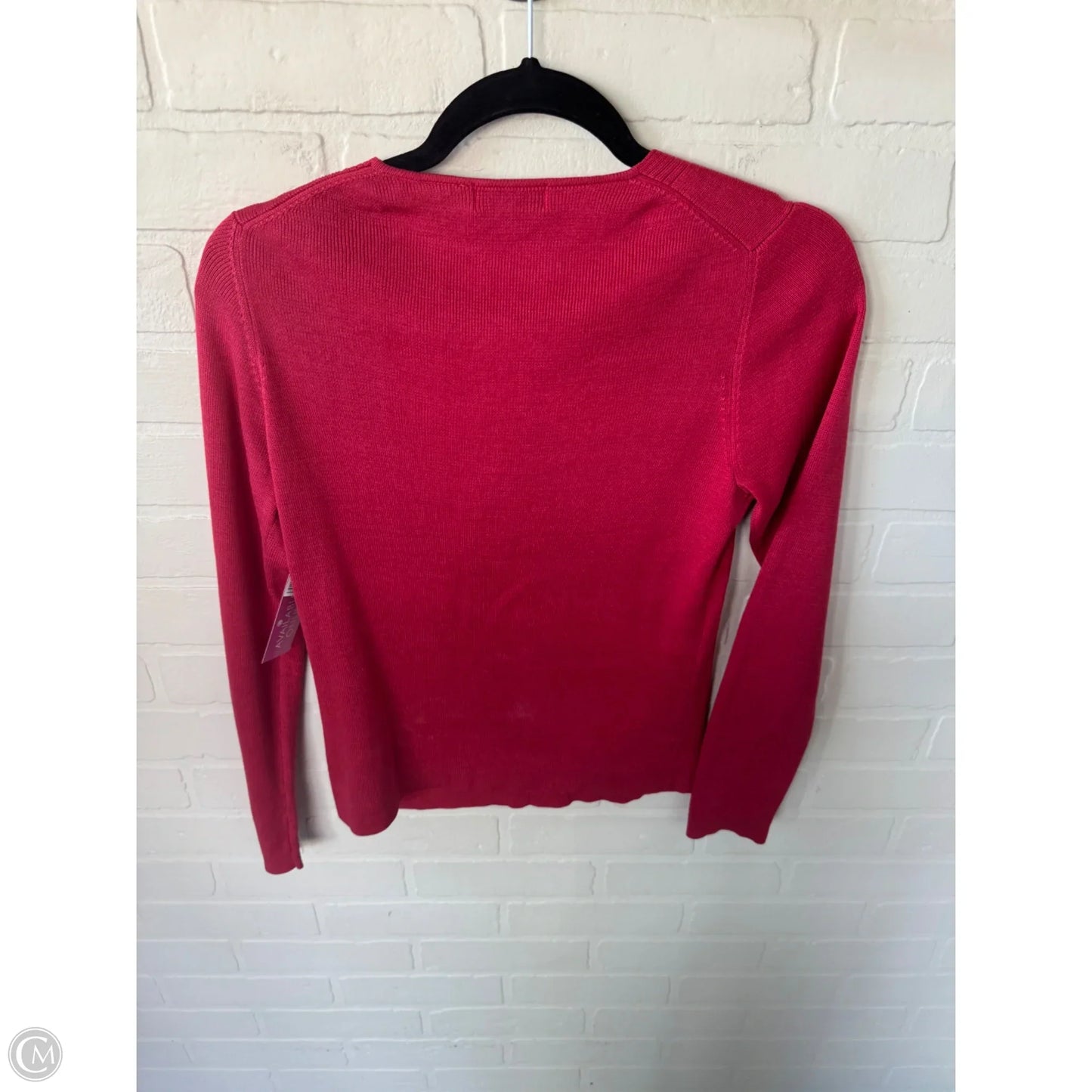 Top Long Sleeve By Cmc In Pink & Red, Size: Xs