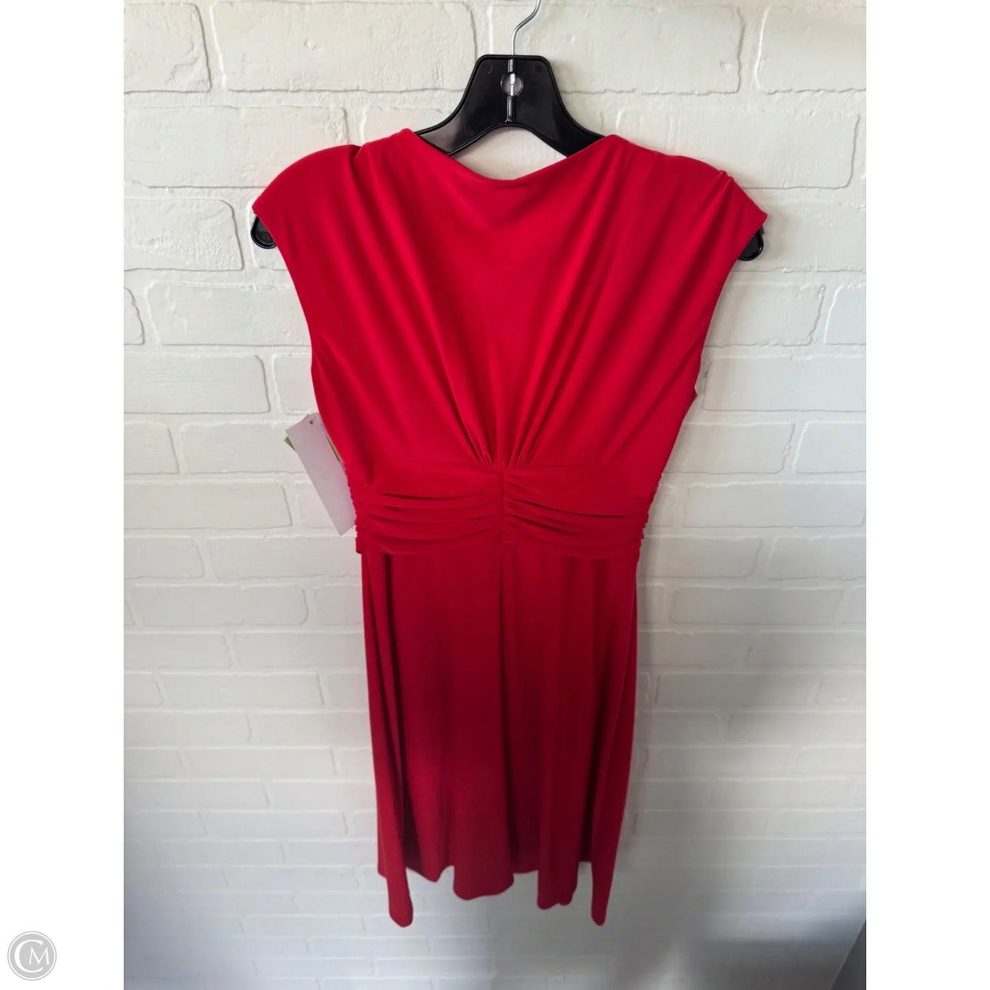 Dress Party Midi By Evan-picone In Red, Size: S