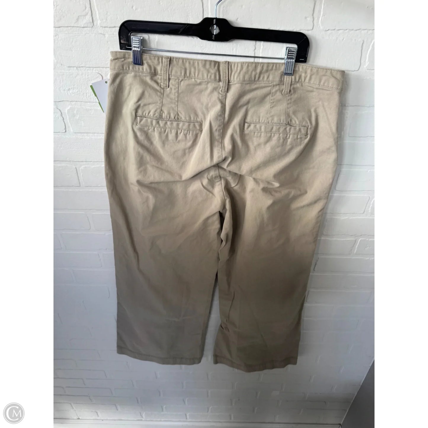 Pants Wide Leg By Gap In Tan, Size: 16