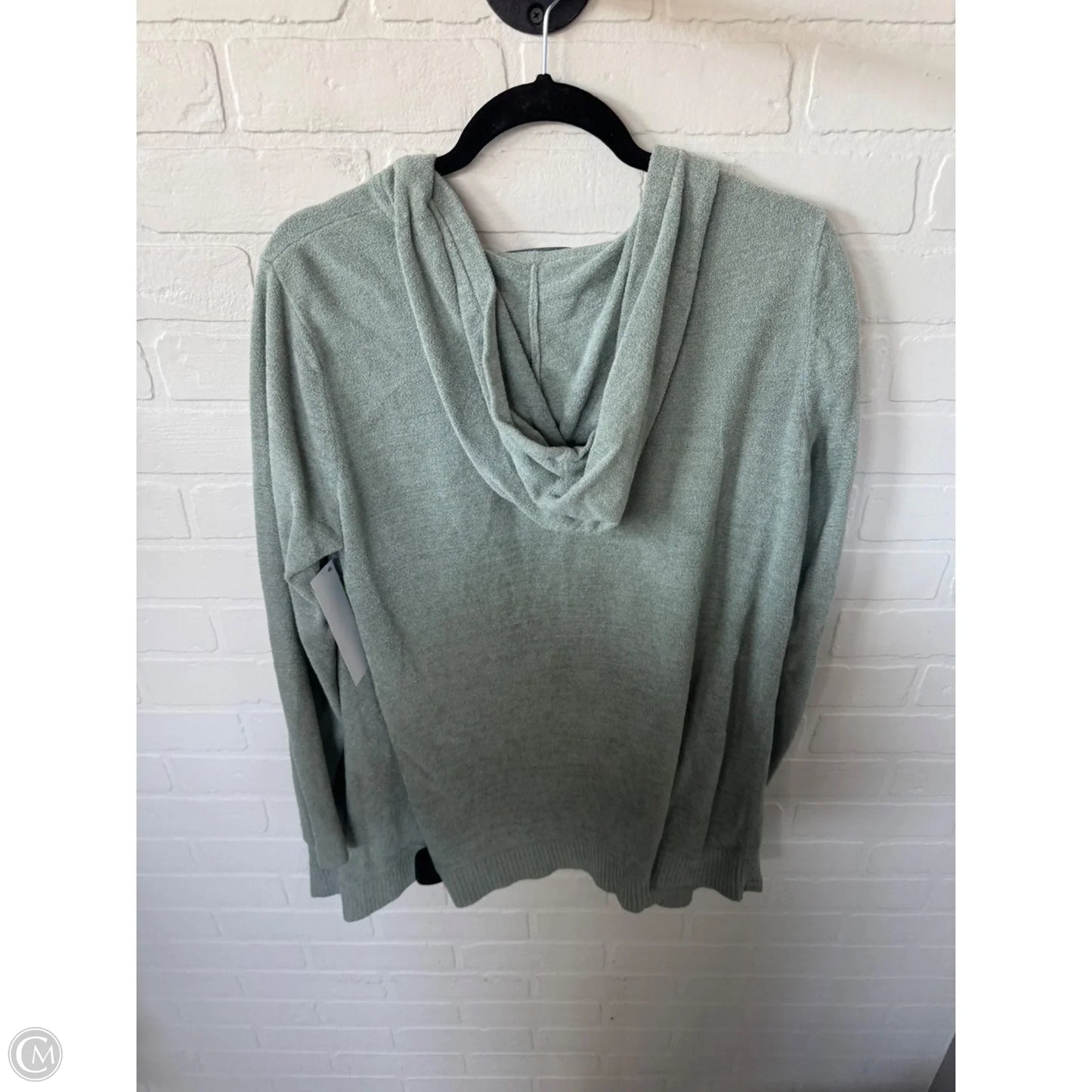 Sweater Cardigan By Barefoot Dreams In Green, Size: M