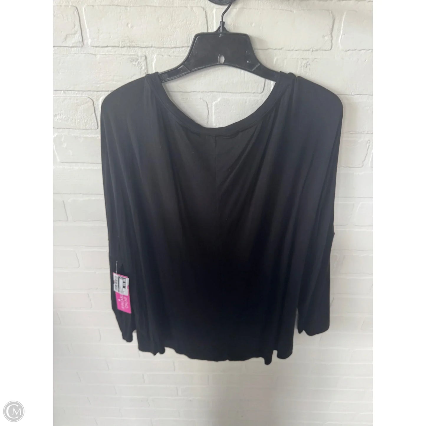 Top Long Sleeve Basic By Express In Black, Size: Xl