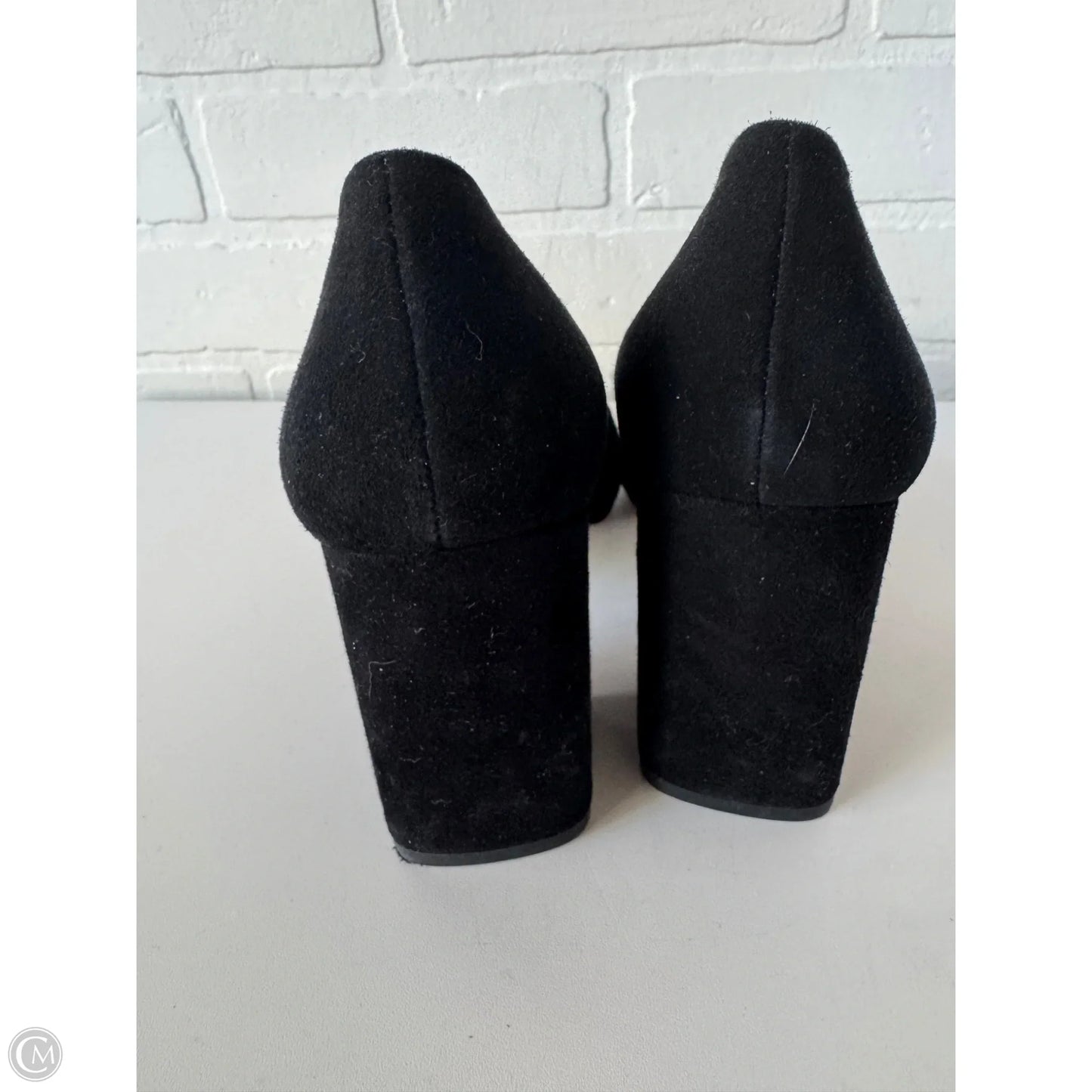 Shoes Heels Block By Ann Taylor In Black, Size: 7.5
