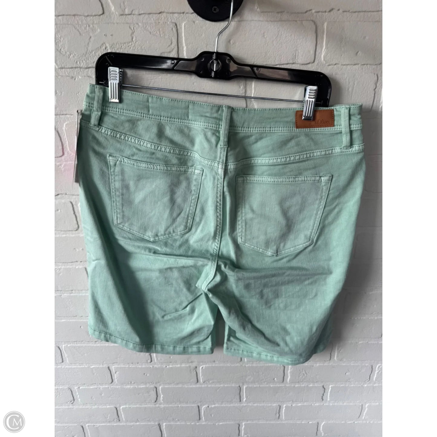 Shorts By Cmc In Green Denim, Size: 12