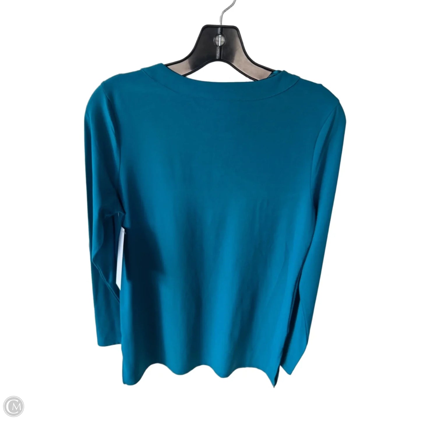 Tunic Long Sleeve By Michael By Michael Kors In Blue & Gold, Size: S