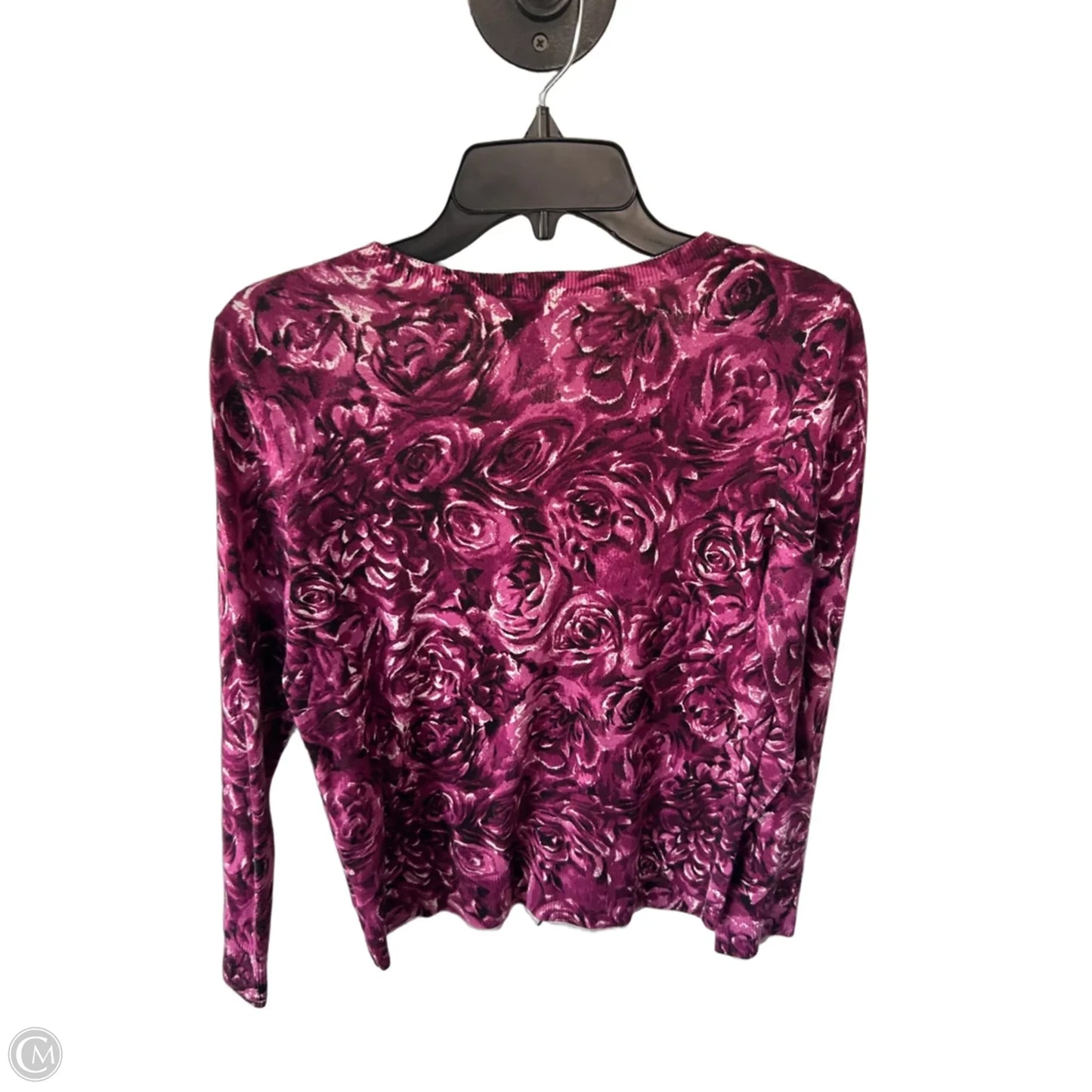 Sweater Cardigan By Talbots In Pink, Size: Sp