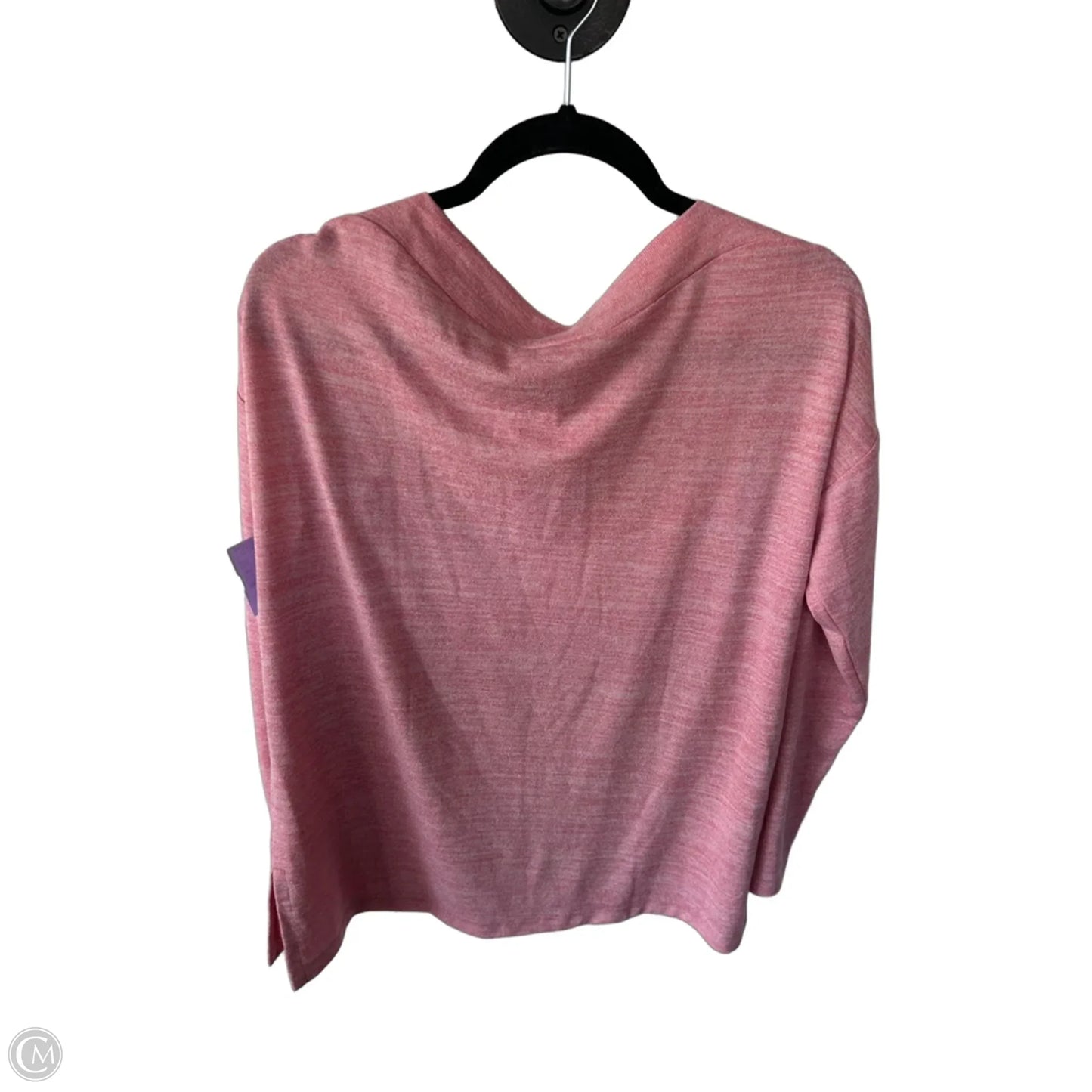 Top Long Sleeve By Loft In Pink, Size: M