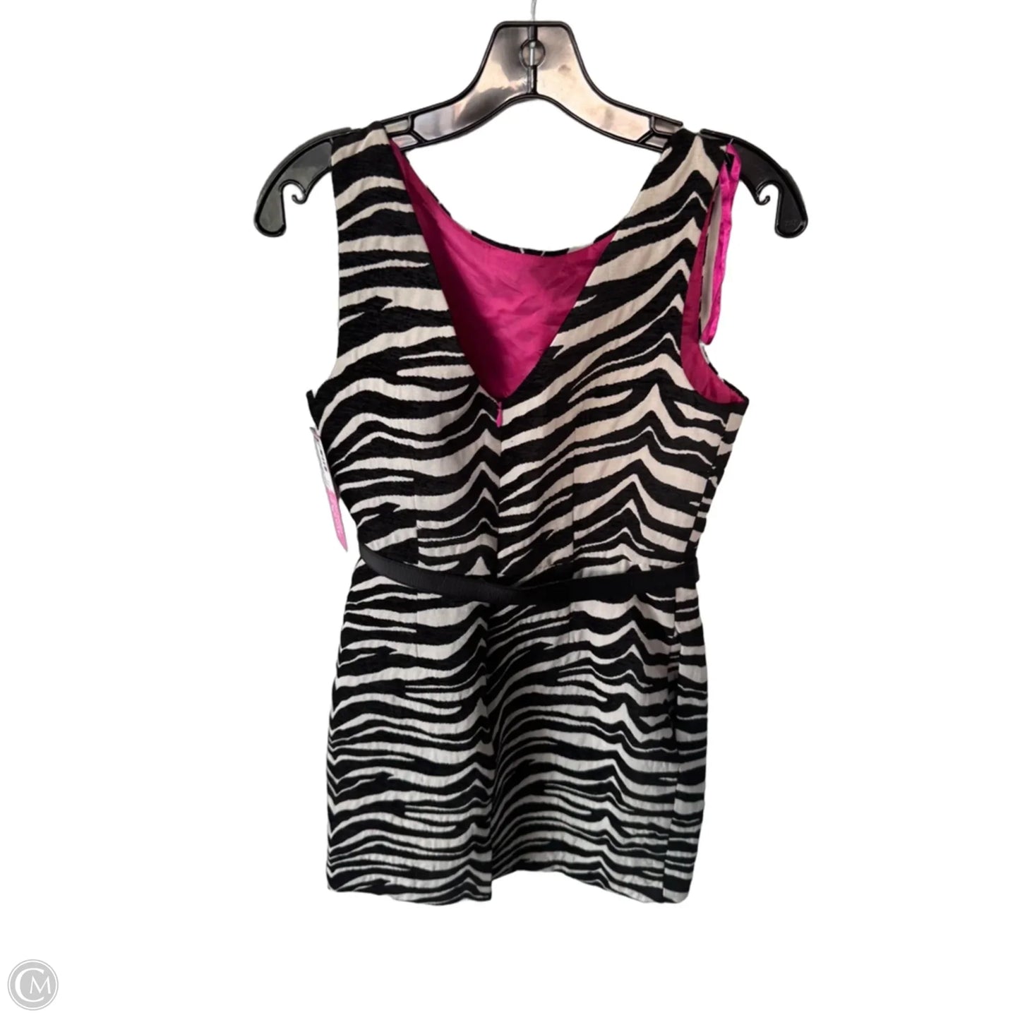 Dress Party Short By Eliza J In Black & White, Size: S