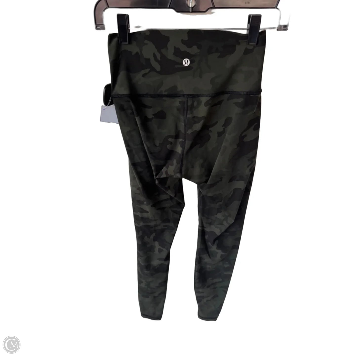 Athletic Leggings By Lululemon In Camouflage Print, Size: 4
