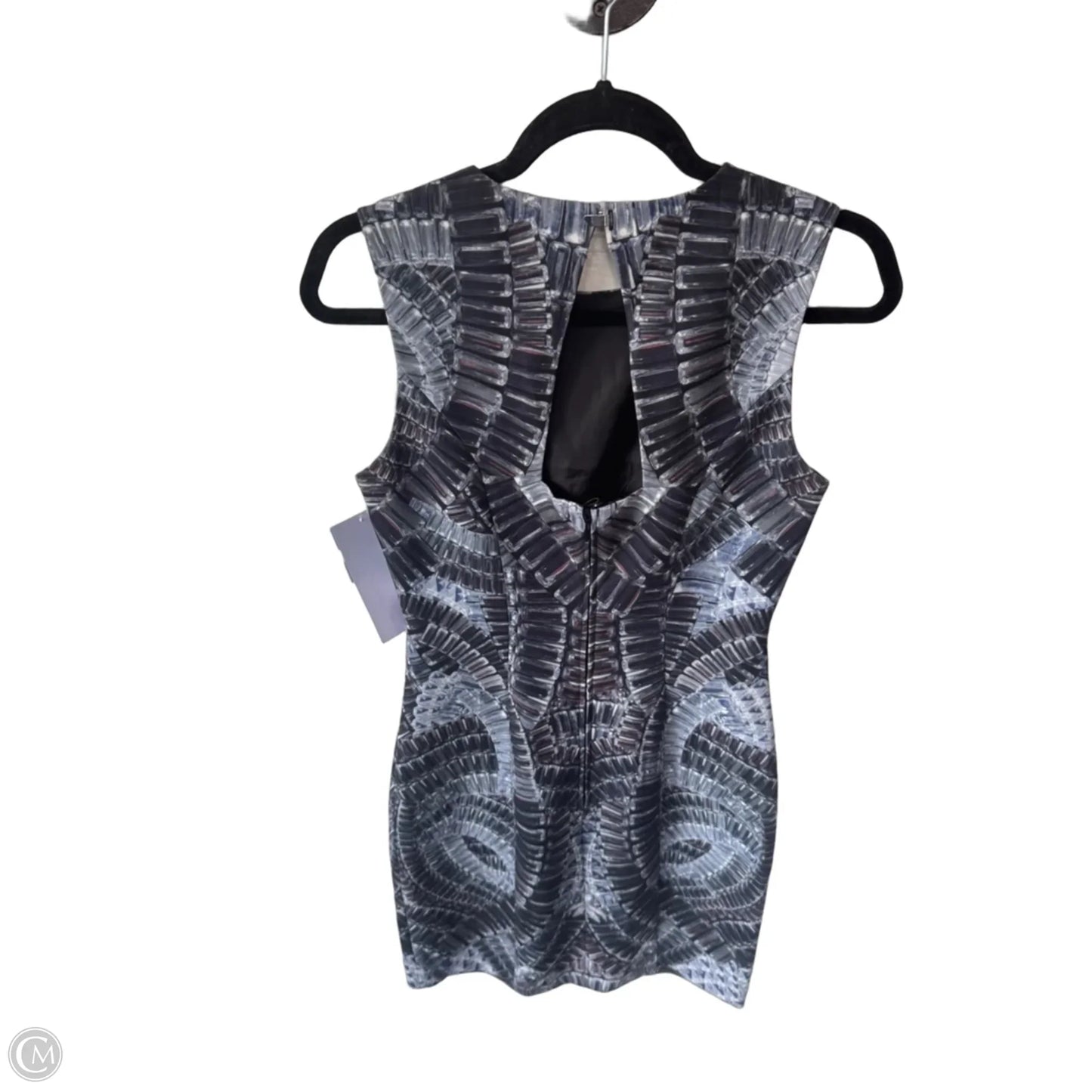 Dress Work By H&m In Black & Grey, Size: S
