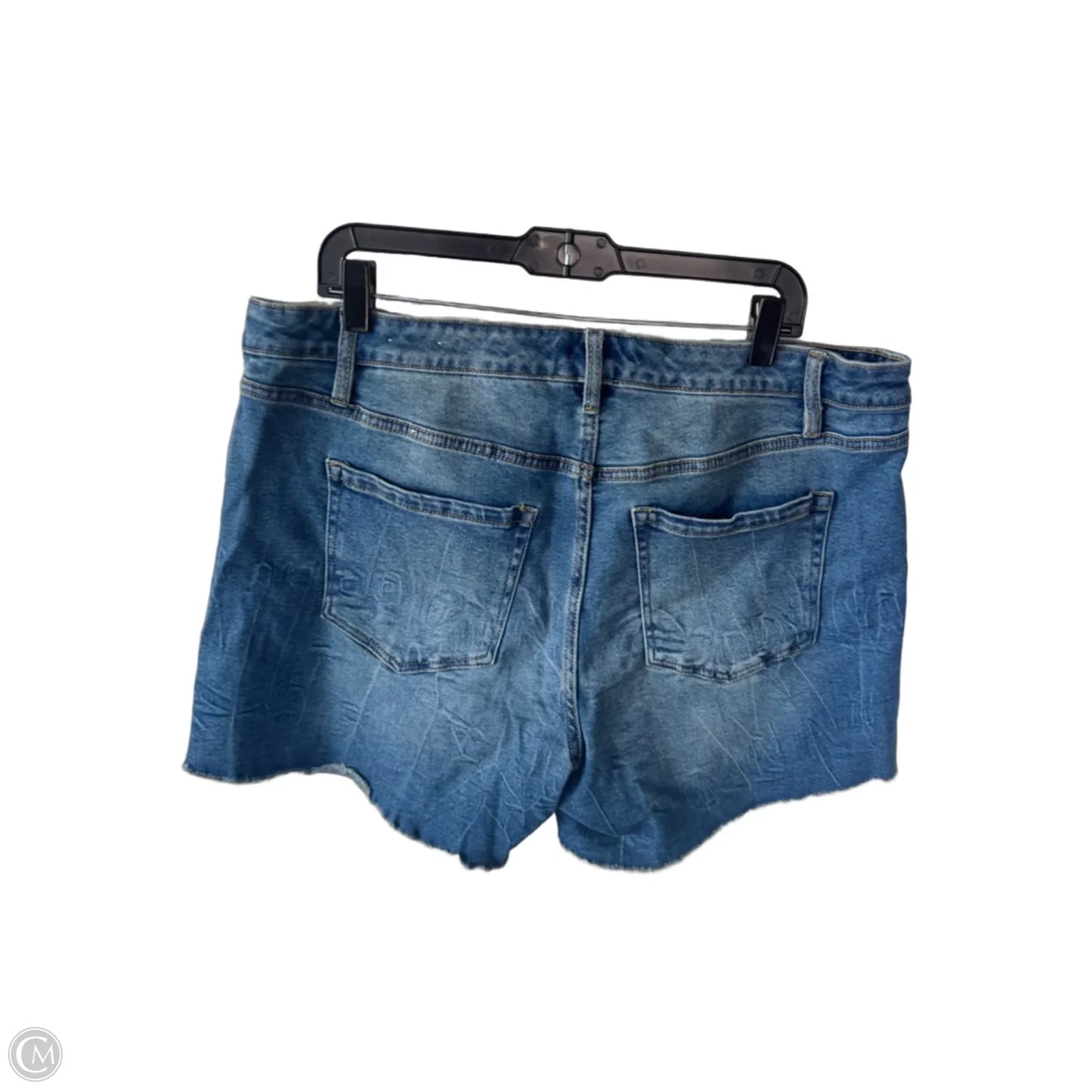 Shorts By Lane Bryant In Blue Denim, Size: 16