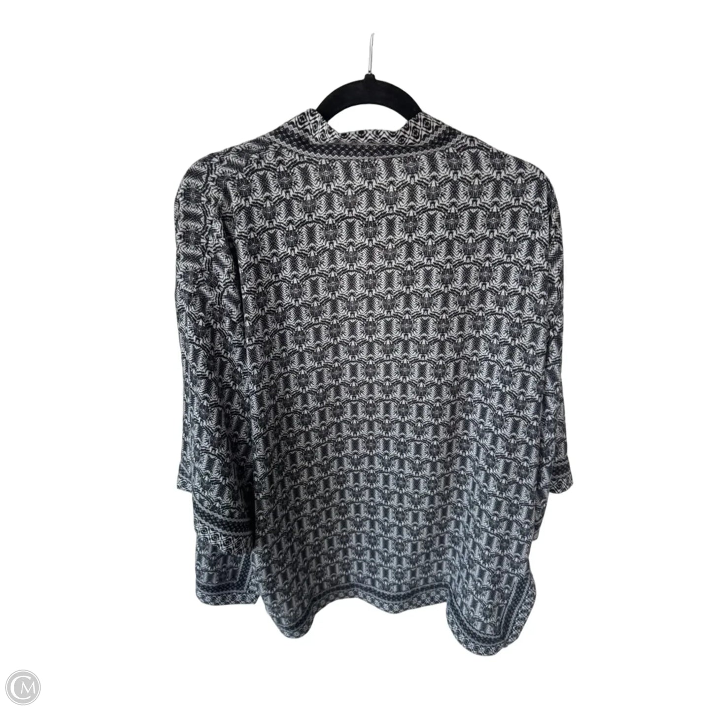 Kimono By Max Studio In Black & White, Size: M