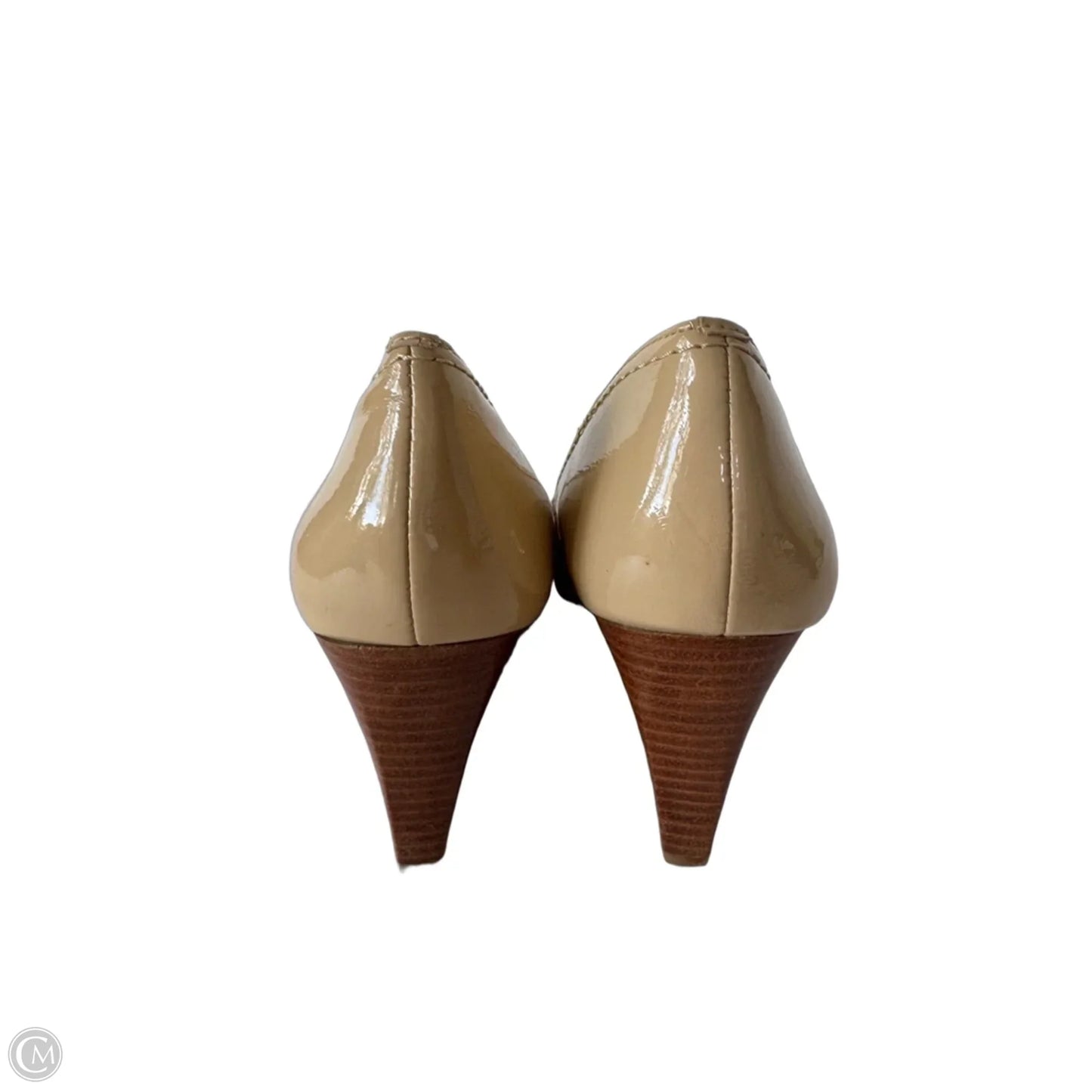 Shoes Heels Wedge By Adrienne Vittadini In Tan, Size: 6