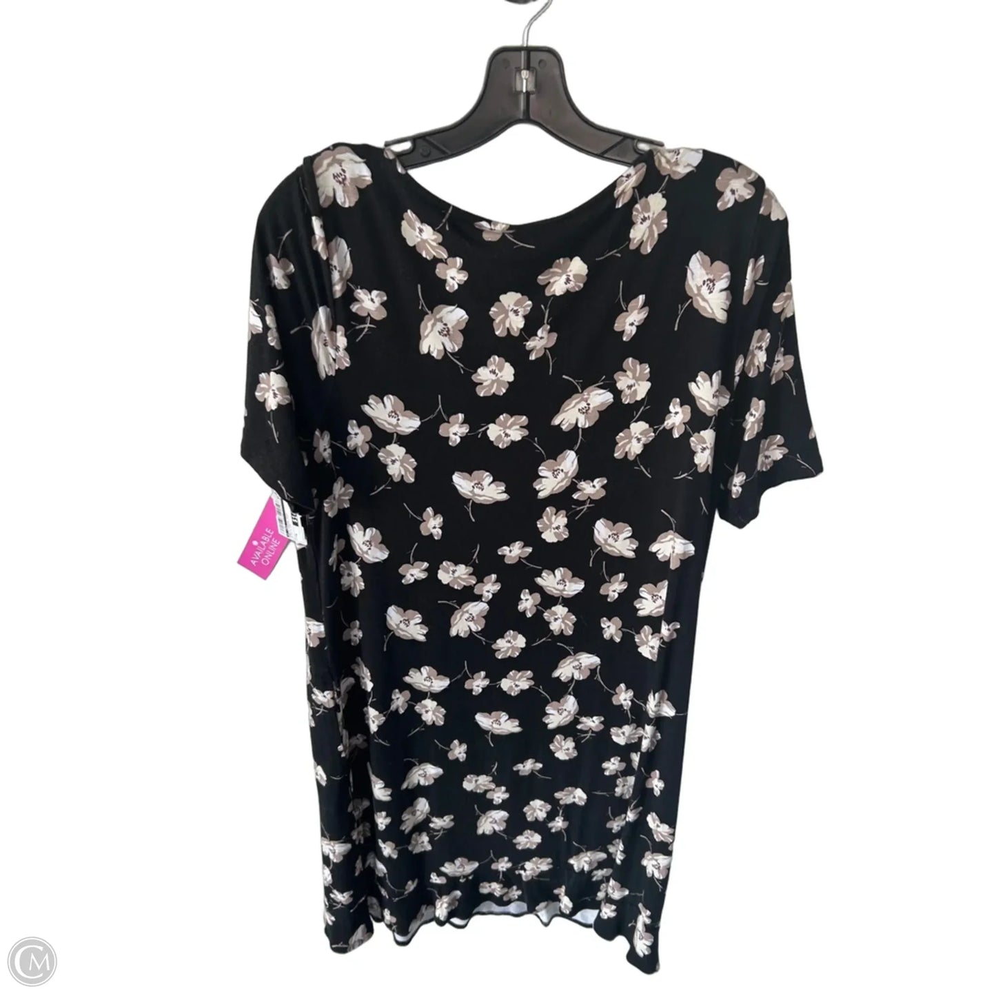 Dress Casual Midi By J. Jill In Black & Tan, Size: M