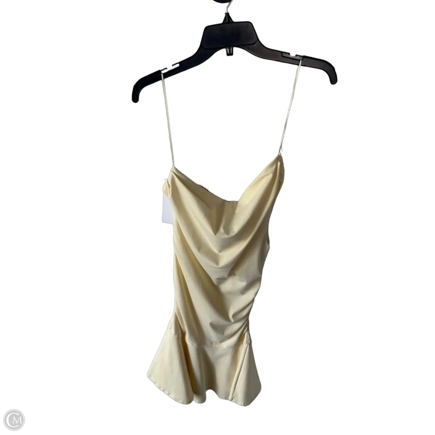 Dress Party Short By Zara In Yellow, Size: M