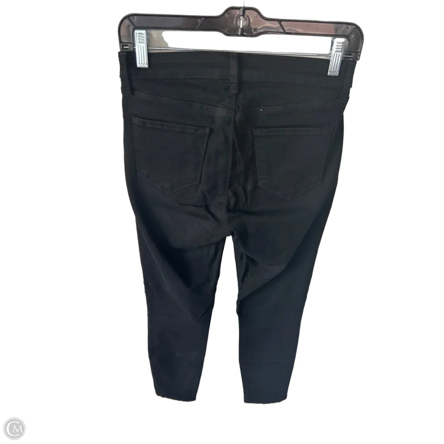 Jeans Skinny By L Agence In Black Denim, Size: 4