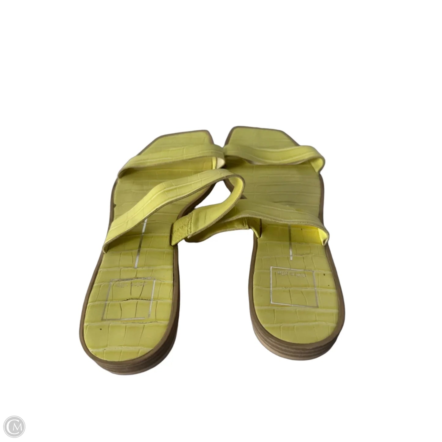 Sandals Flats By Dolce Vita In Yellow, Size: 9