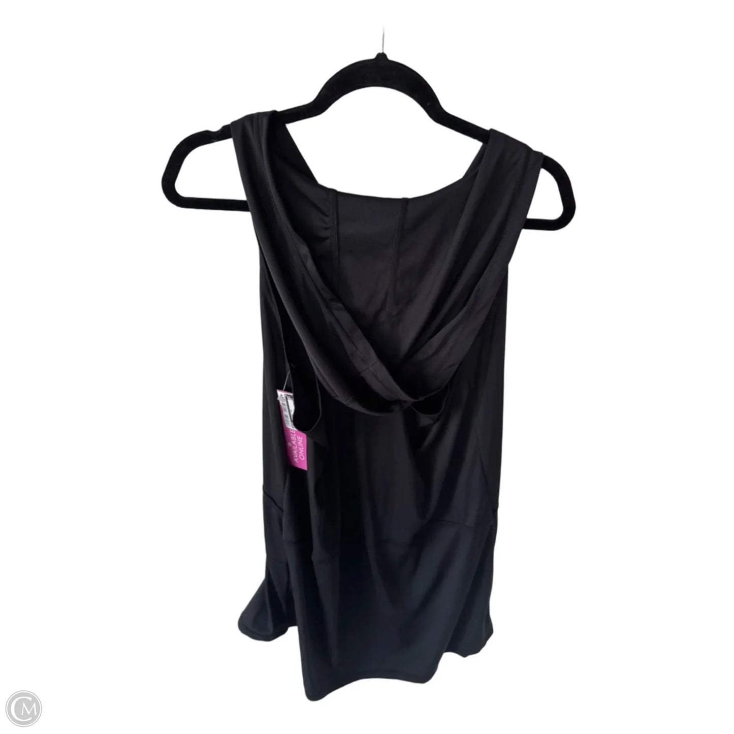 Athletic Tank Top By Nike In Black, Size: L