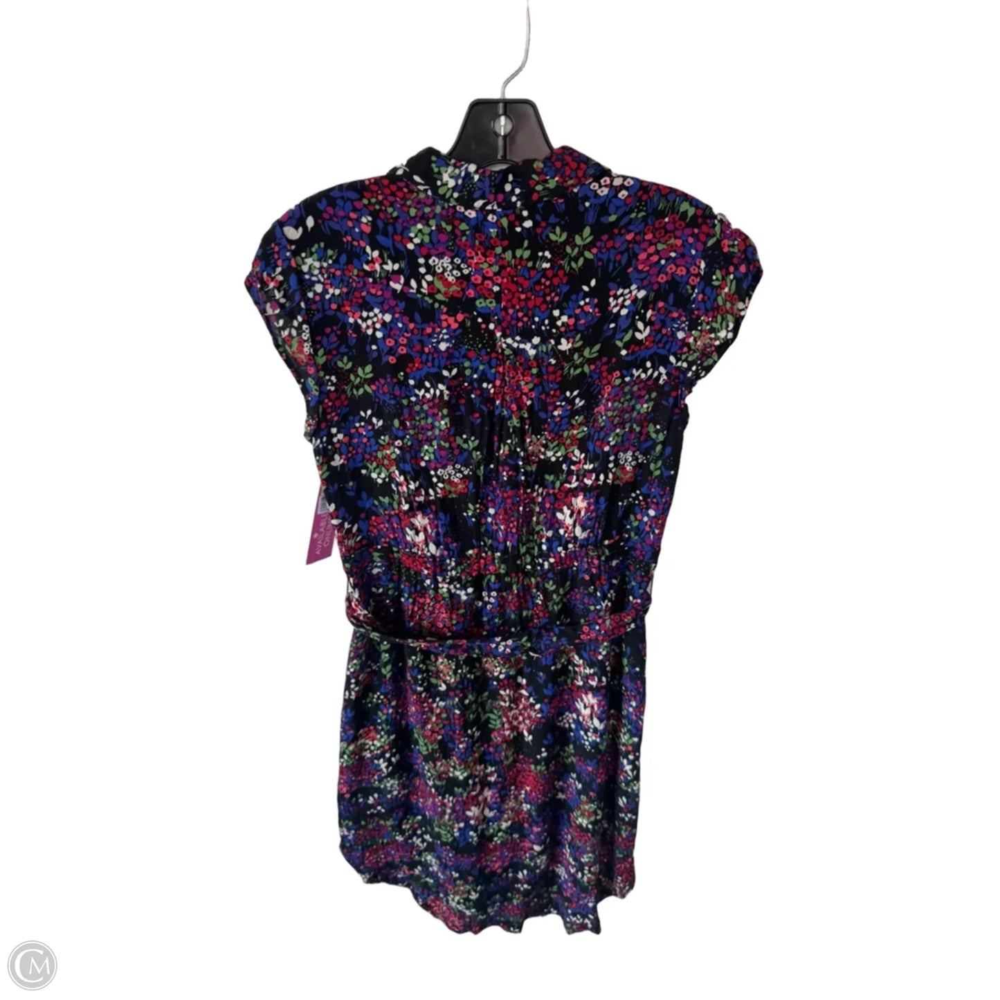 Dress Work By Anthropologie In Black & Purple, Size: S