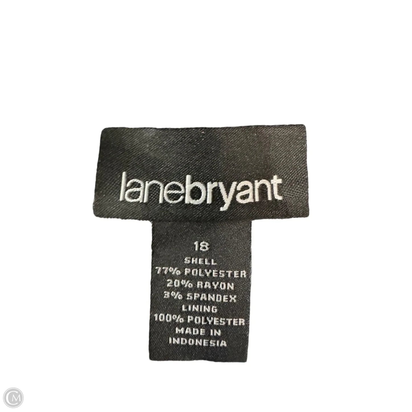 Blazer By Lane Bryant In Blue Denim, Size: 1x