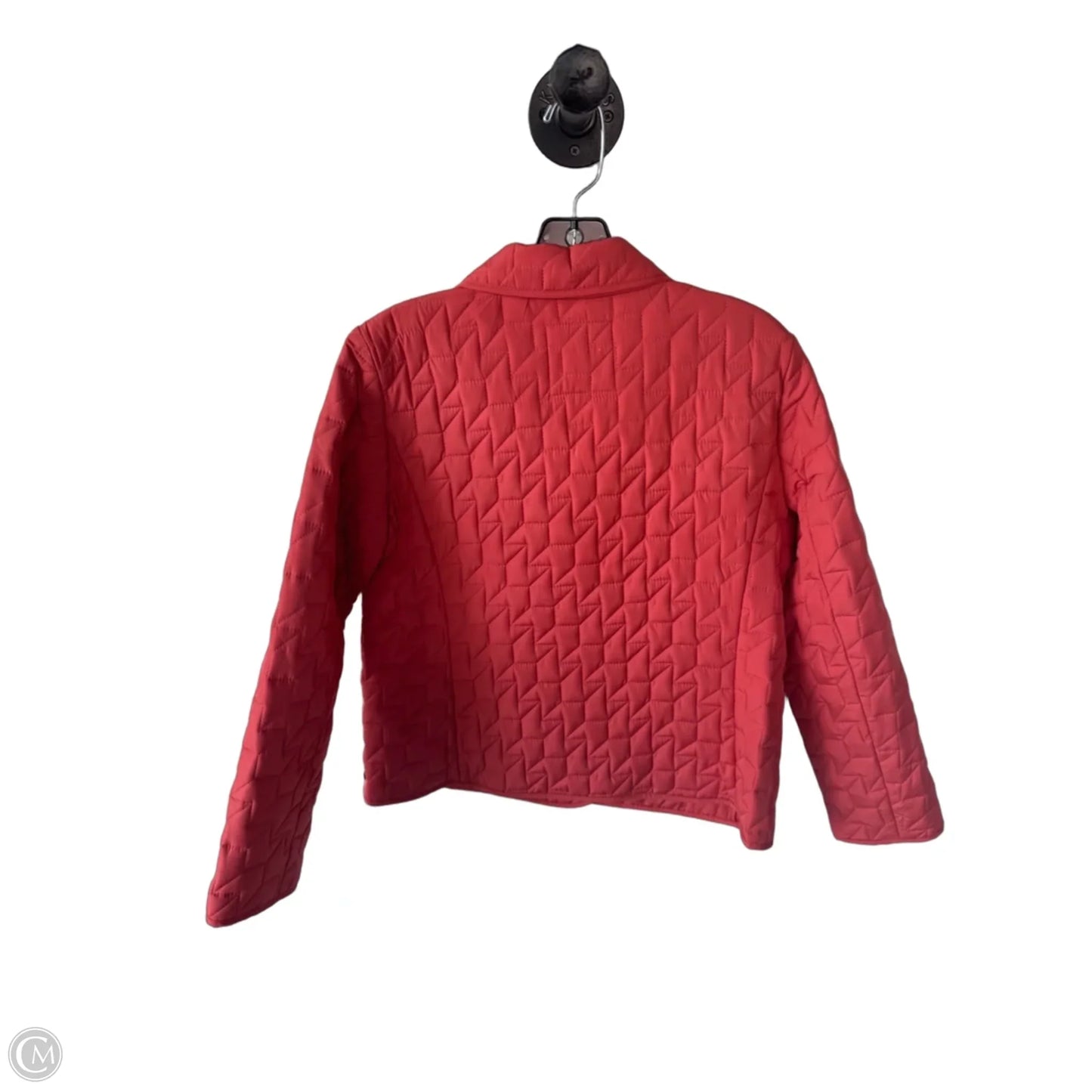 Jacket Puffer & Quilted By Talbots In Orange, Size: Mp