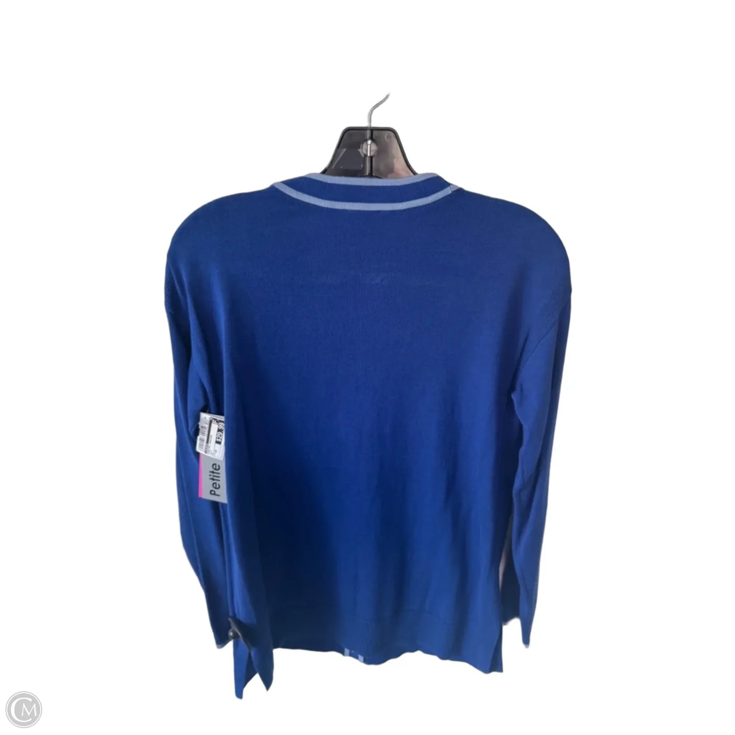 Sweater Cardigan By Talbots In Blue, Size: Sp