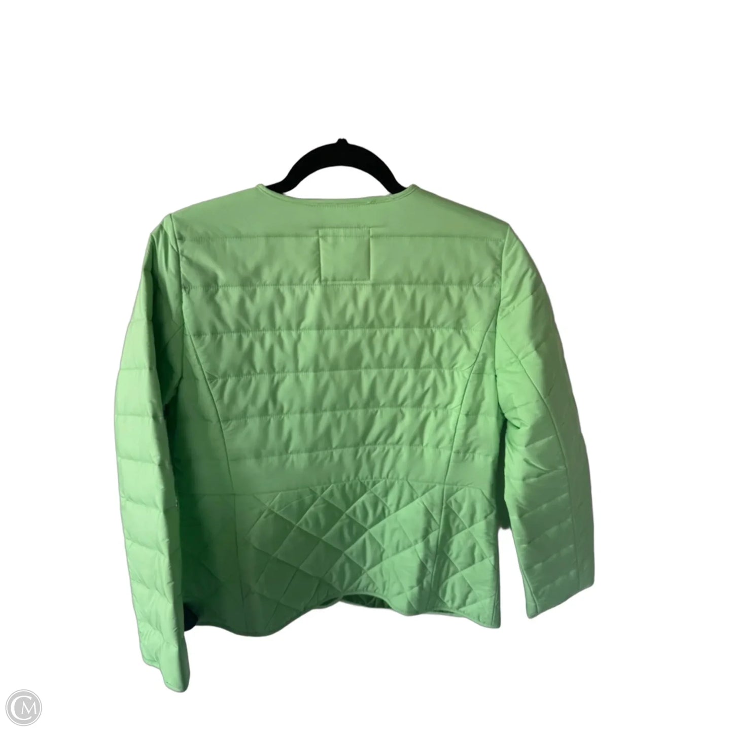 Jacket Puffer & Quilted By Talbots In Green, Size: Mp