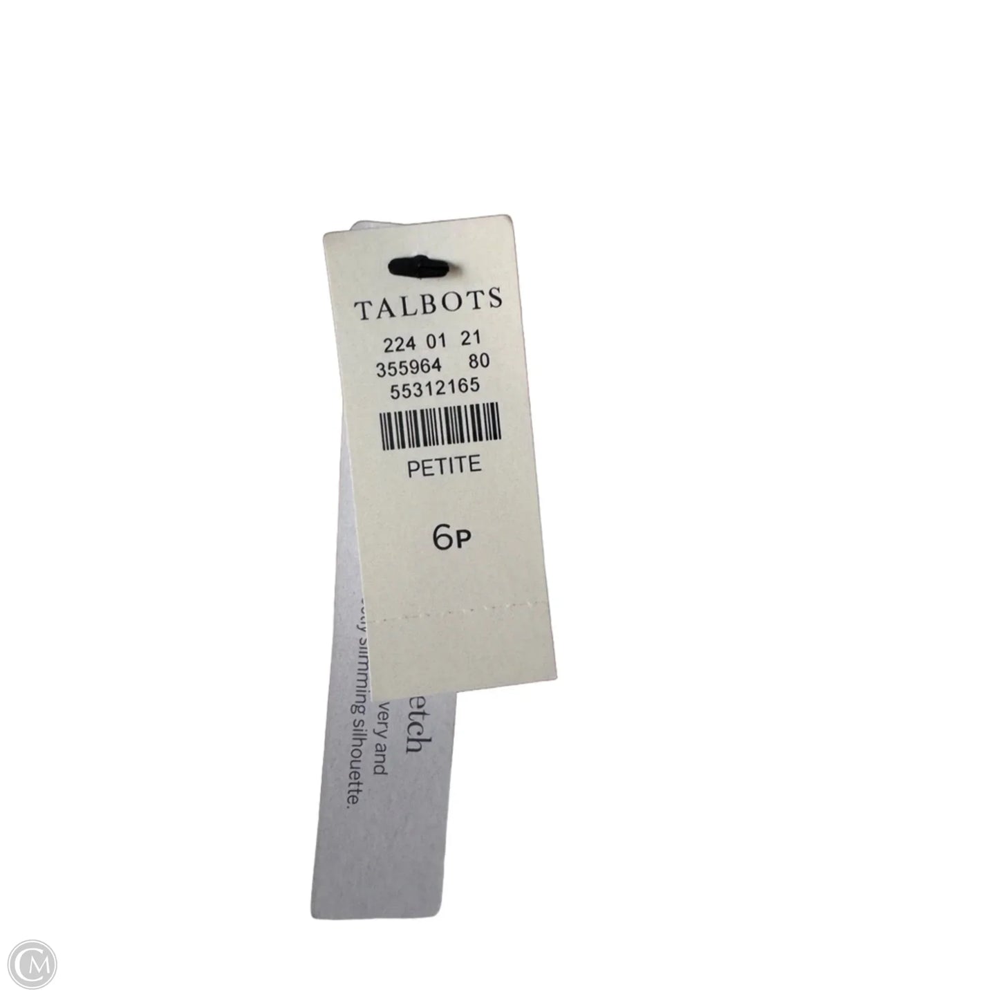 Jeans Jeggings By Talbots In White Denim, Size: 6p