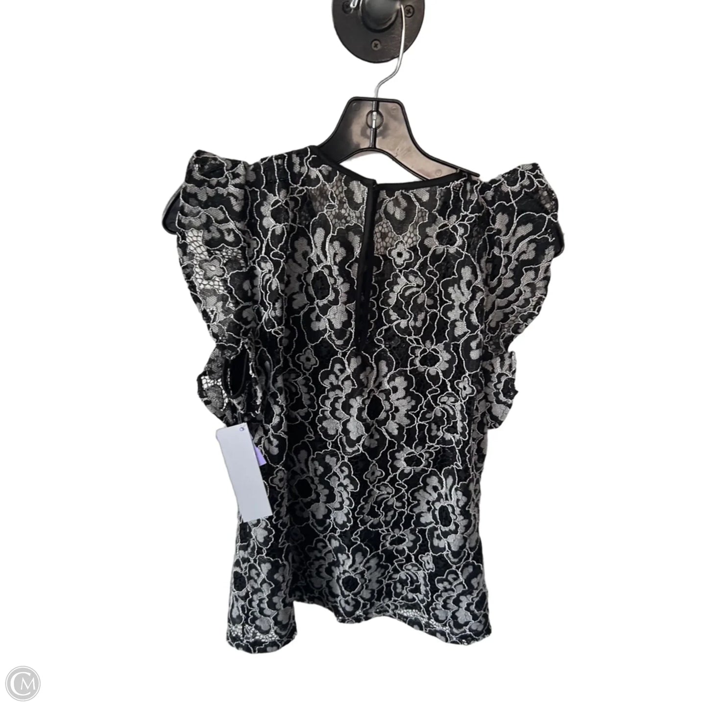 Top 2pc Sleeveless By White House Black Market In Black & White, Size: M
