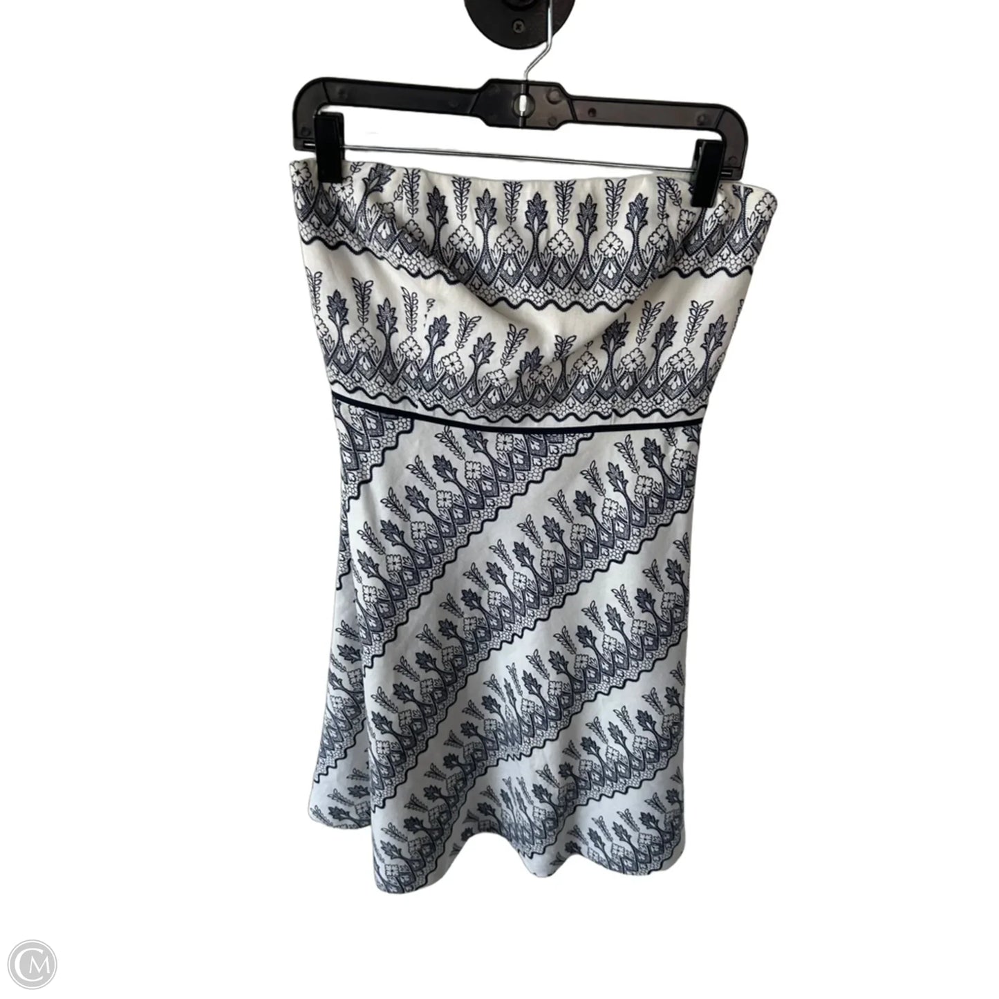Dress Party Short By Loft In Blue & White, Size: Sp