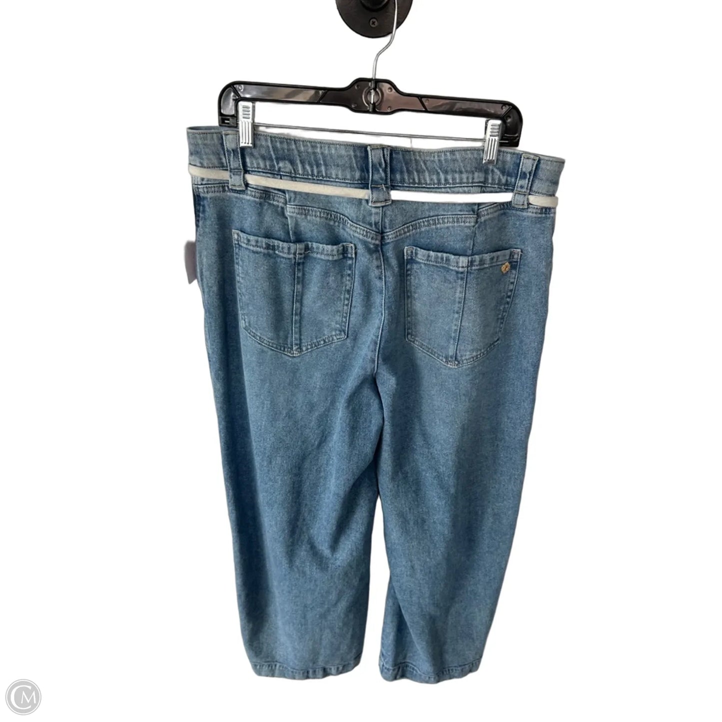 Jeans Straight By Democracy In Blue Denim, Size: 12
